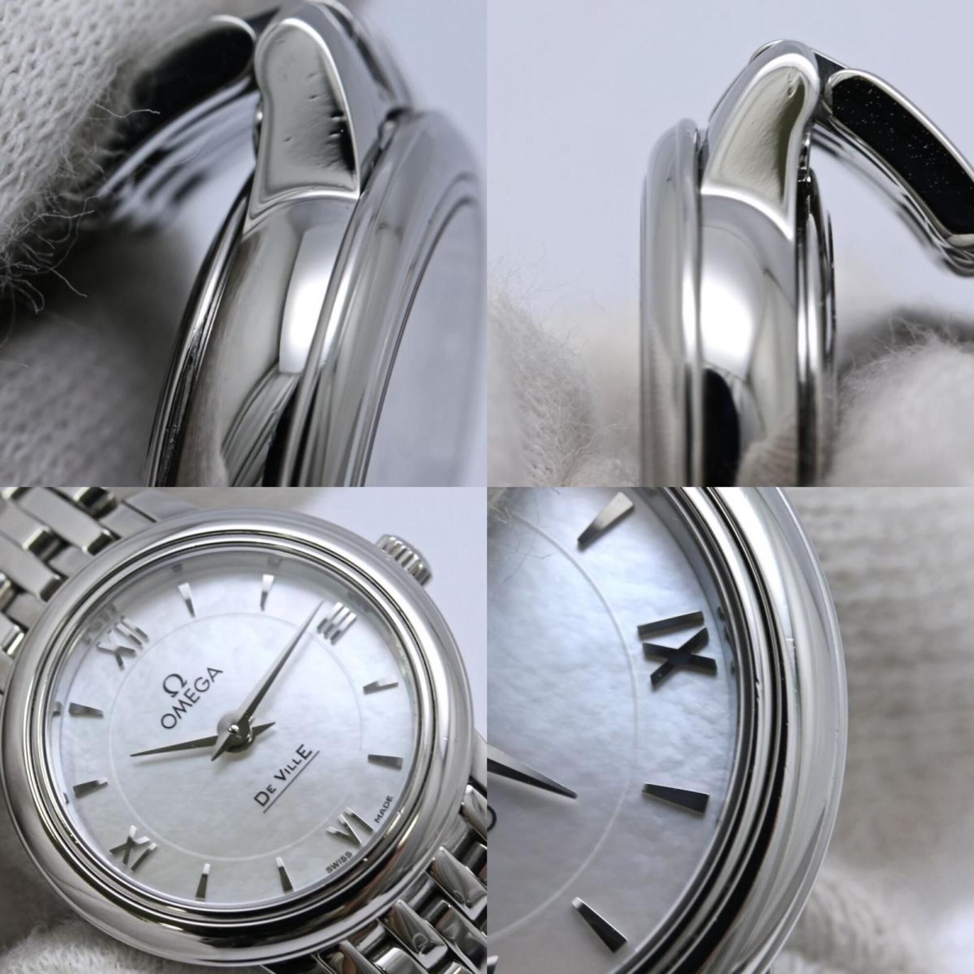 Omega De Ville 424.10.24.60.05.001 White Dial 24mm Watch