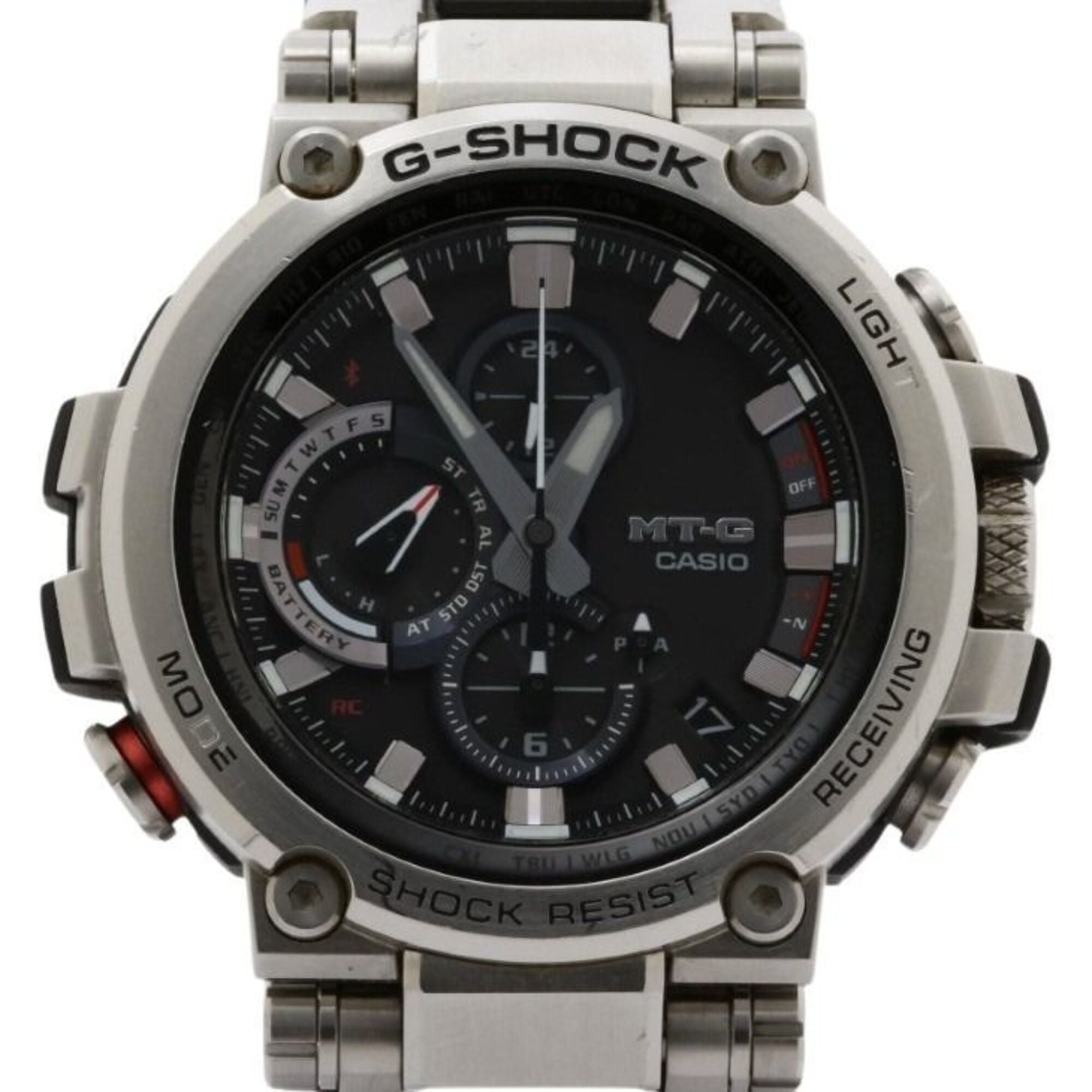 Casio G-SHOCK MT-G MTG-B1000-serie MTG-B1000-1AJF horloge met zwarte wijzerplaat, 51 mm