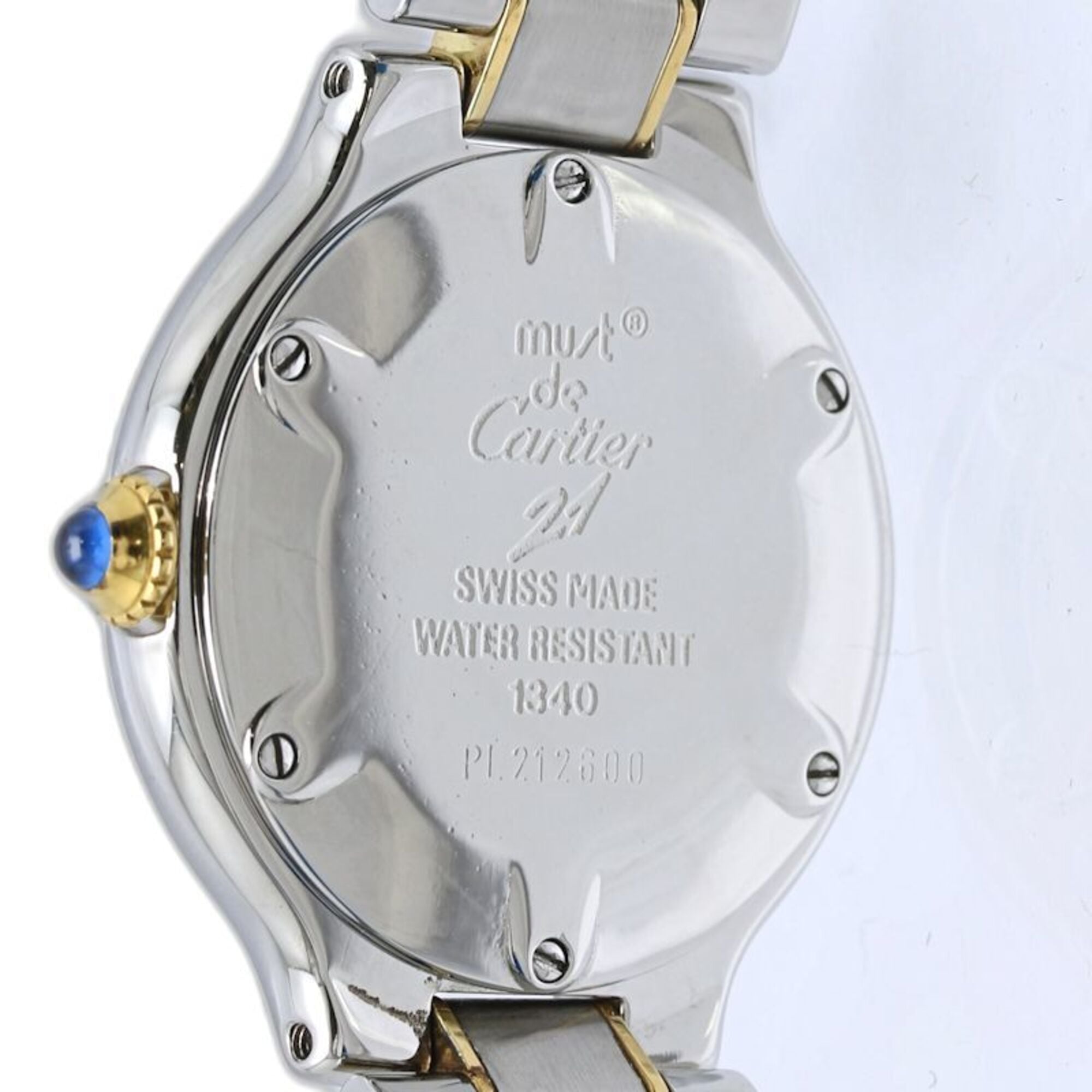 Cartier Must W10073R6 Silver Dial 28mm Watch