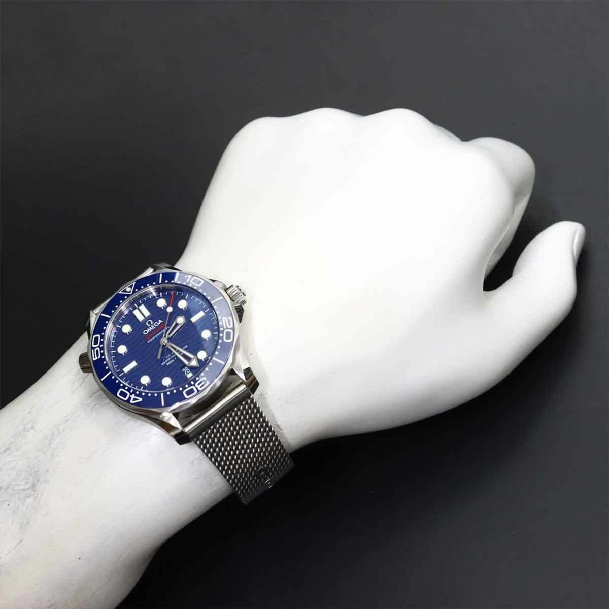 Omega Seamaster Co-Axial Master Chronometer 210 32 42 20 03 001 Blue Dial 42mm Watch