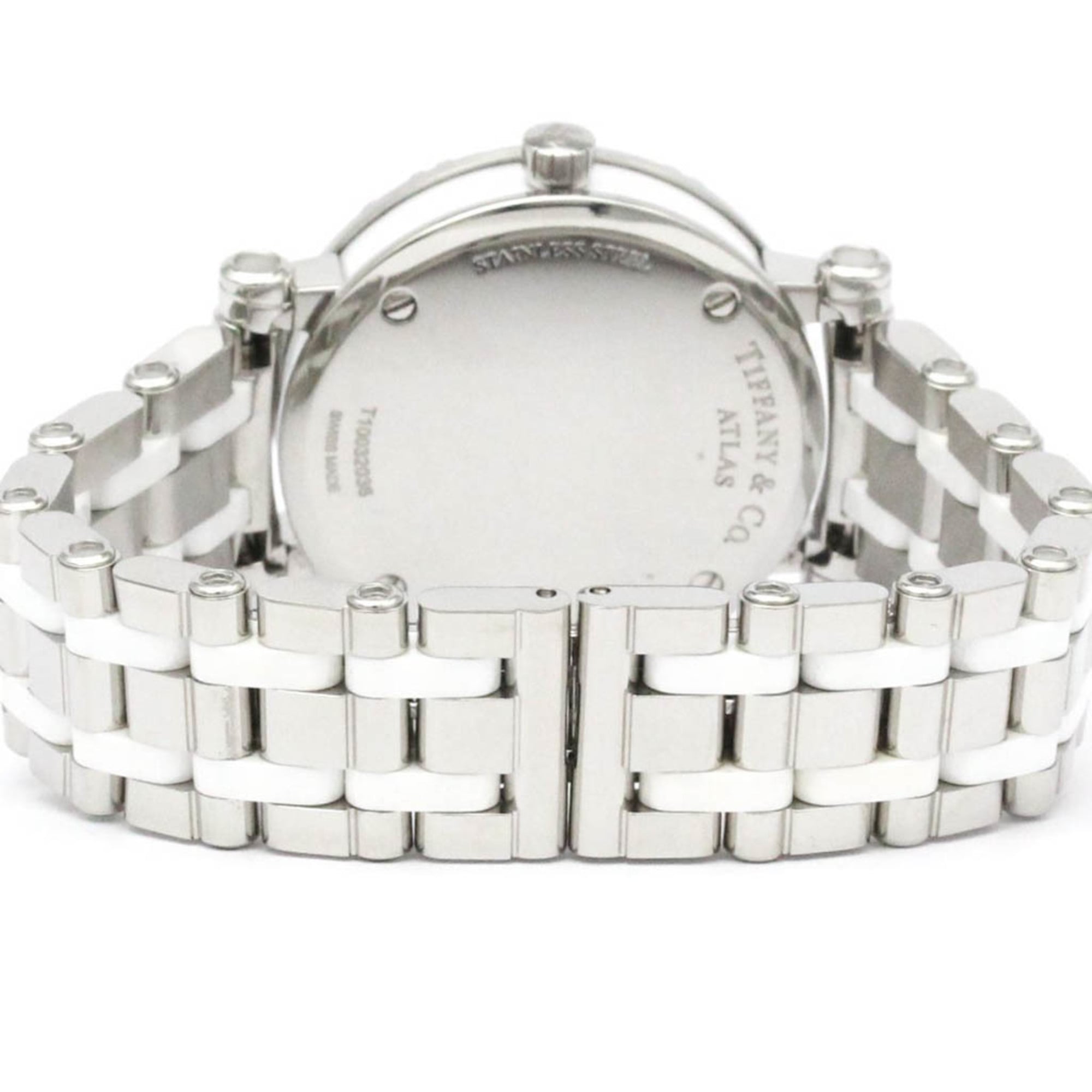 TIFFANY Atlas dameshorloge van keramiek en staal Z1300.11.11A20A00A
