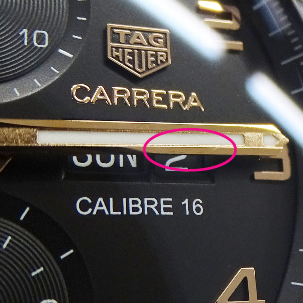 TAG Heuer Carrera CV2A1AB Schwarz Zifferblatt 43 mm Uhr