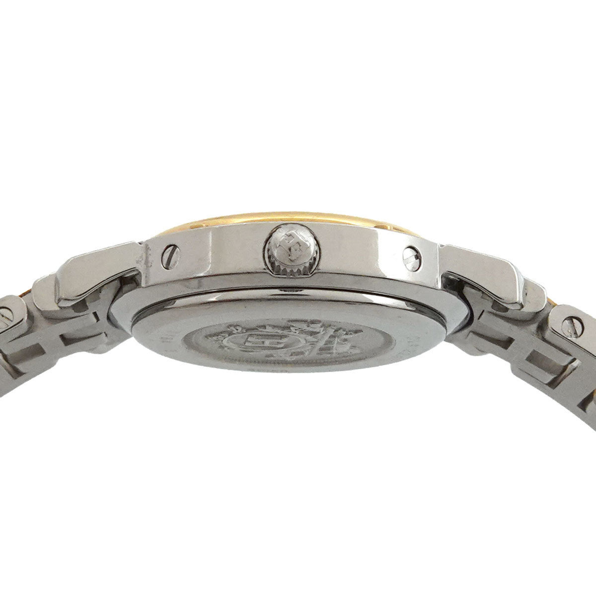 Hermes CL4 220 horloge met ivoorkleurige wijzerplaat, 24 mm