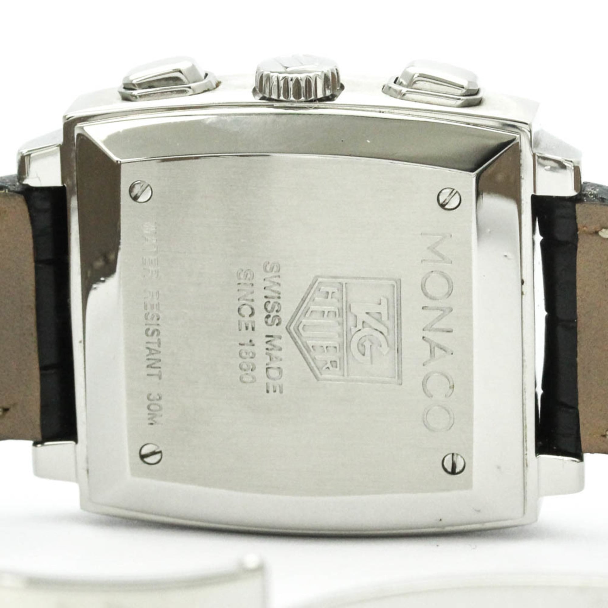 TAG HEUER Monaco Chronograaf stalen automatisch herenhorloge CW2112