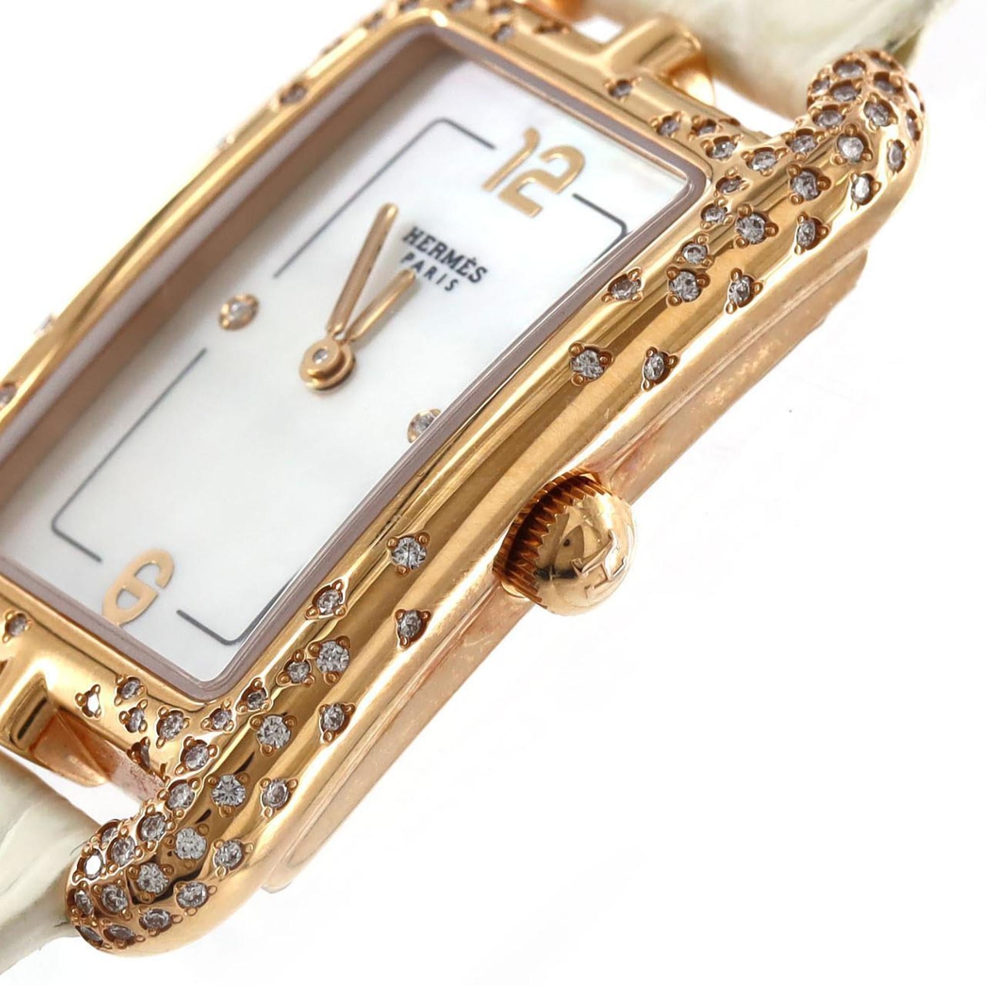 Hermes Nantucket PG D・2P NA2.272 PG・RG polshorloge, quartz