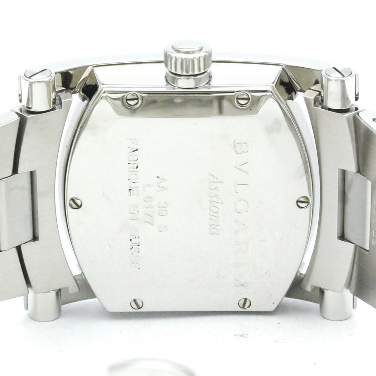Bvlgari Assioma AA39S met grijze wijzerplaat 39mm Horloge