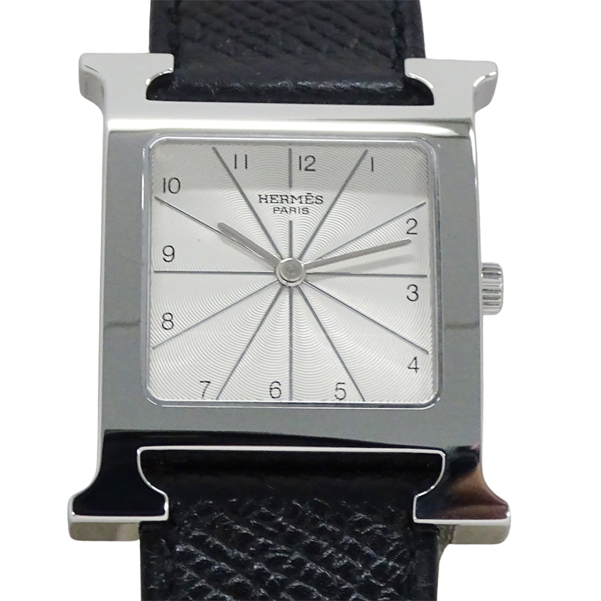 Hermes H-Watch HH1.510 Silver Dial 26mm Watch