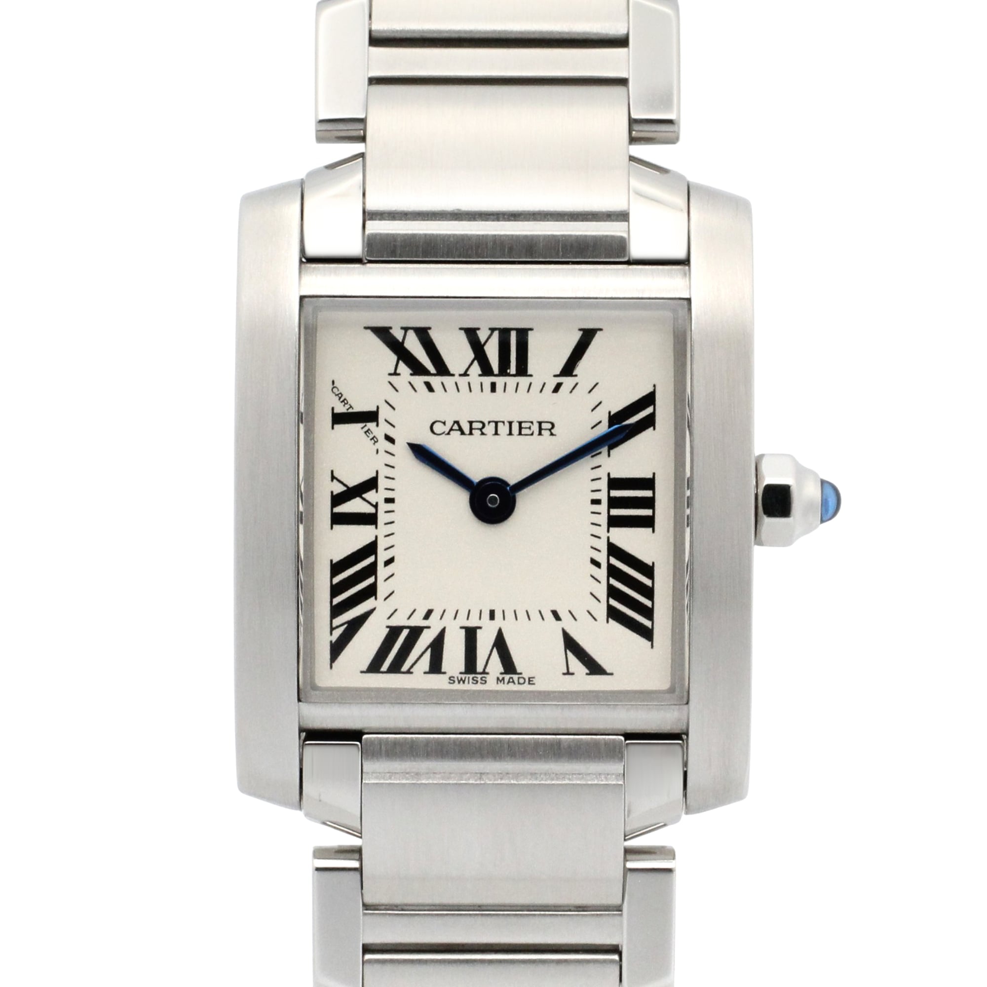 Cartier Tank Francaise W51008Q3 Silver Dial 20mm Watch