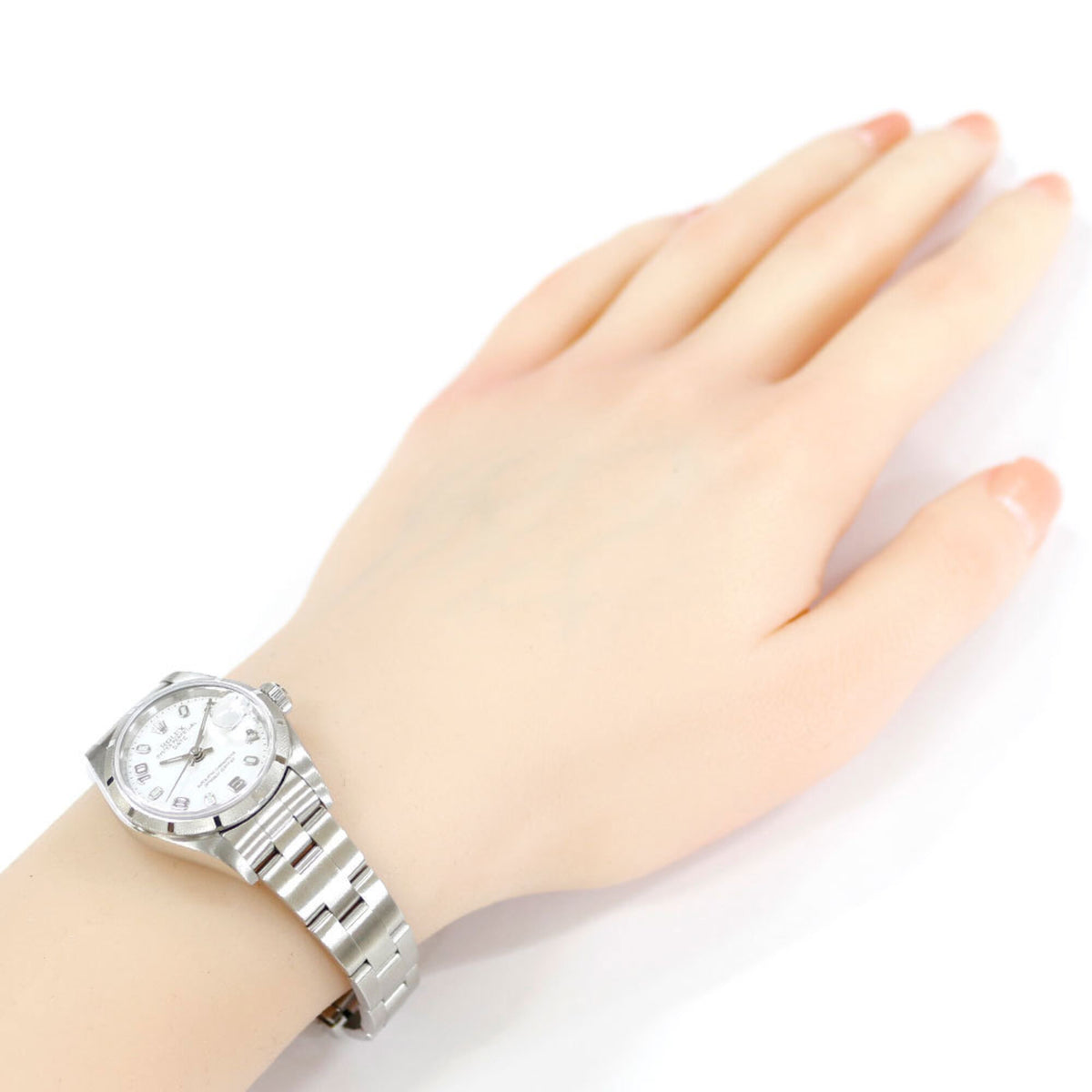 Rolex Date Oyster Perpetual 79190 White Dial 26mm Watch