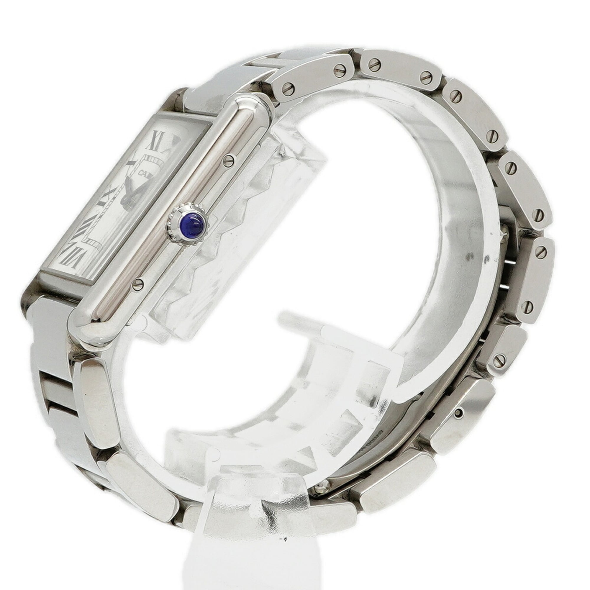 Cartier Tank Must LM WSTA0052 Silver Dial 25mm Watch