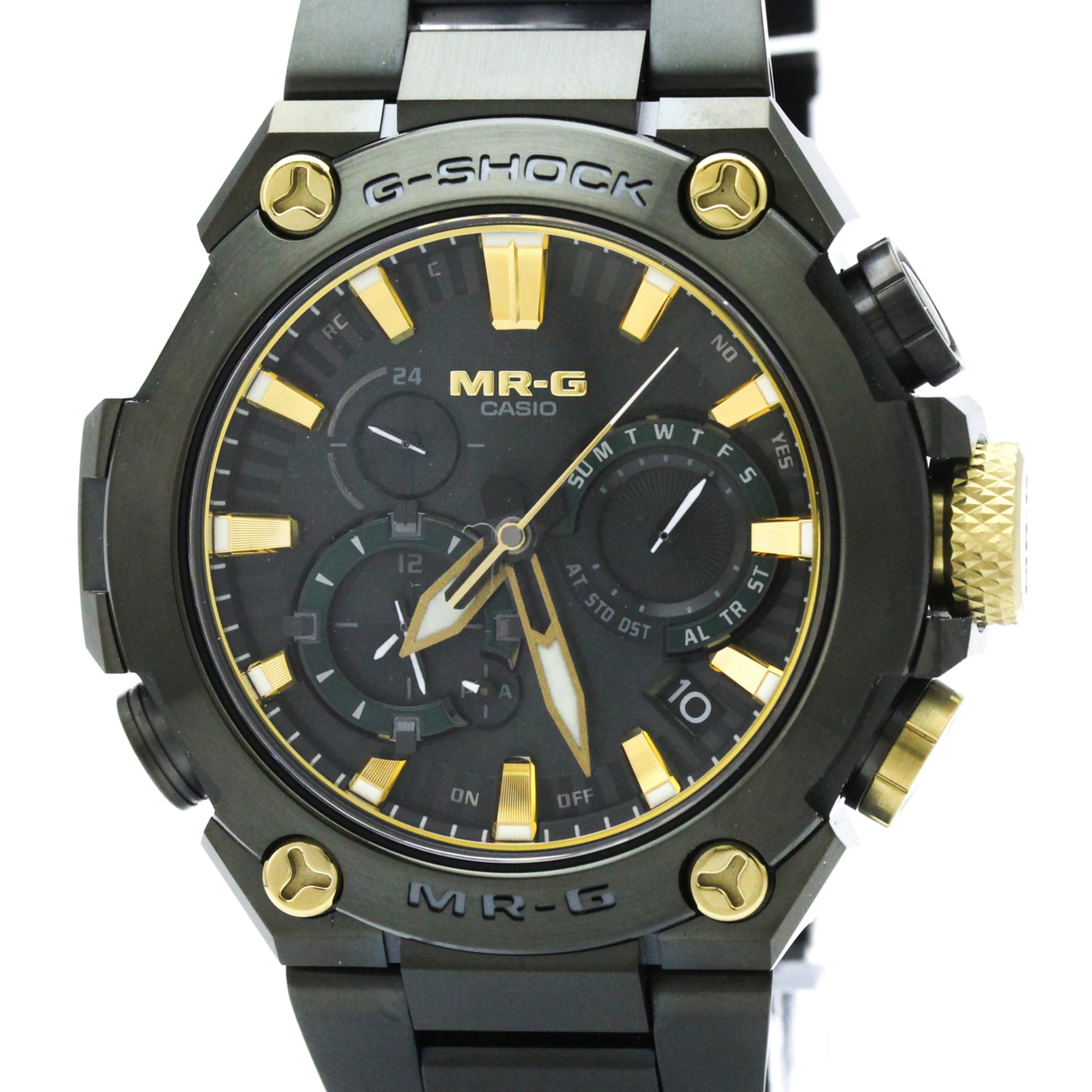 CASIO G-SHOCK Iron Color Bluetooth Radio Solar Mens MRG-B2000BG-3AJR Never Used