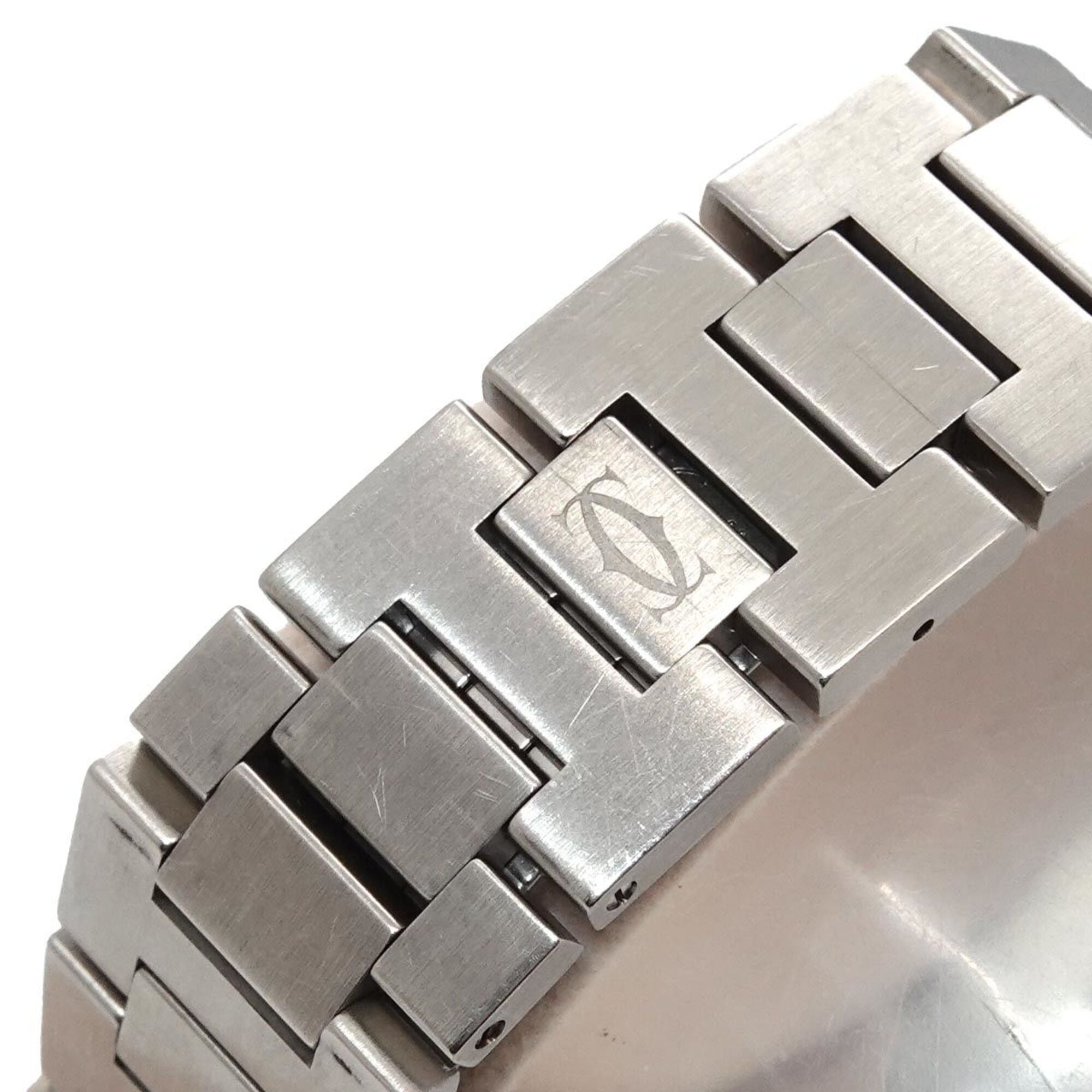 Cartier Pasha C Meridian GMT W31029M7 Boys' Date Silver Automatic Movement