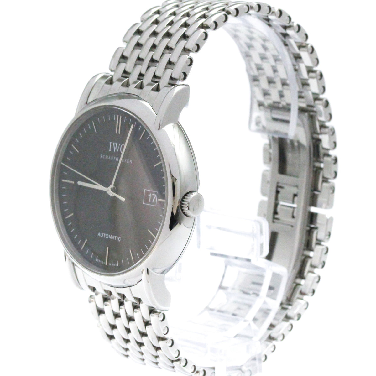 IWC Portofino IW353306 Black Dial 38mm Watch