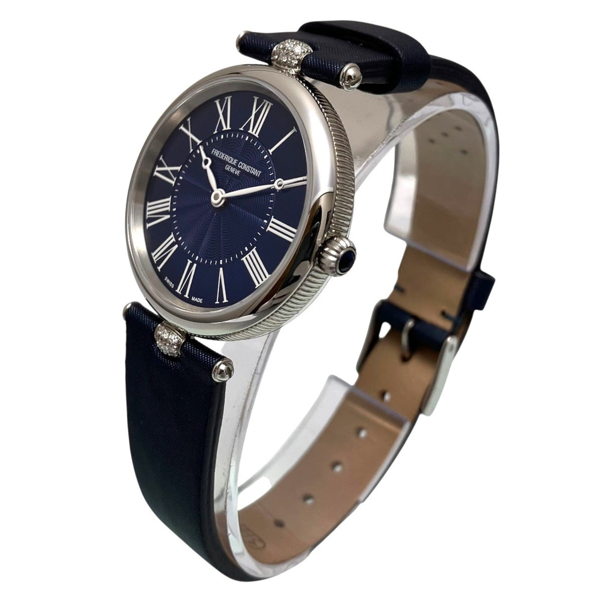 Frederique Constant Classic Art Deco Rund FC-200MPN2AR2D6 Blaues Zifferblatt 30 mm Uhr