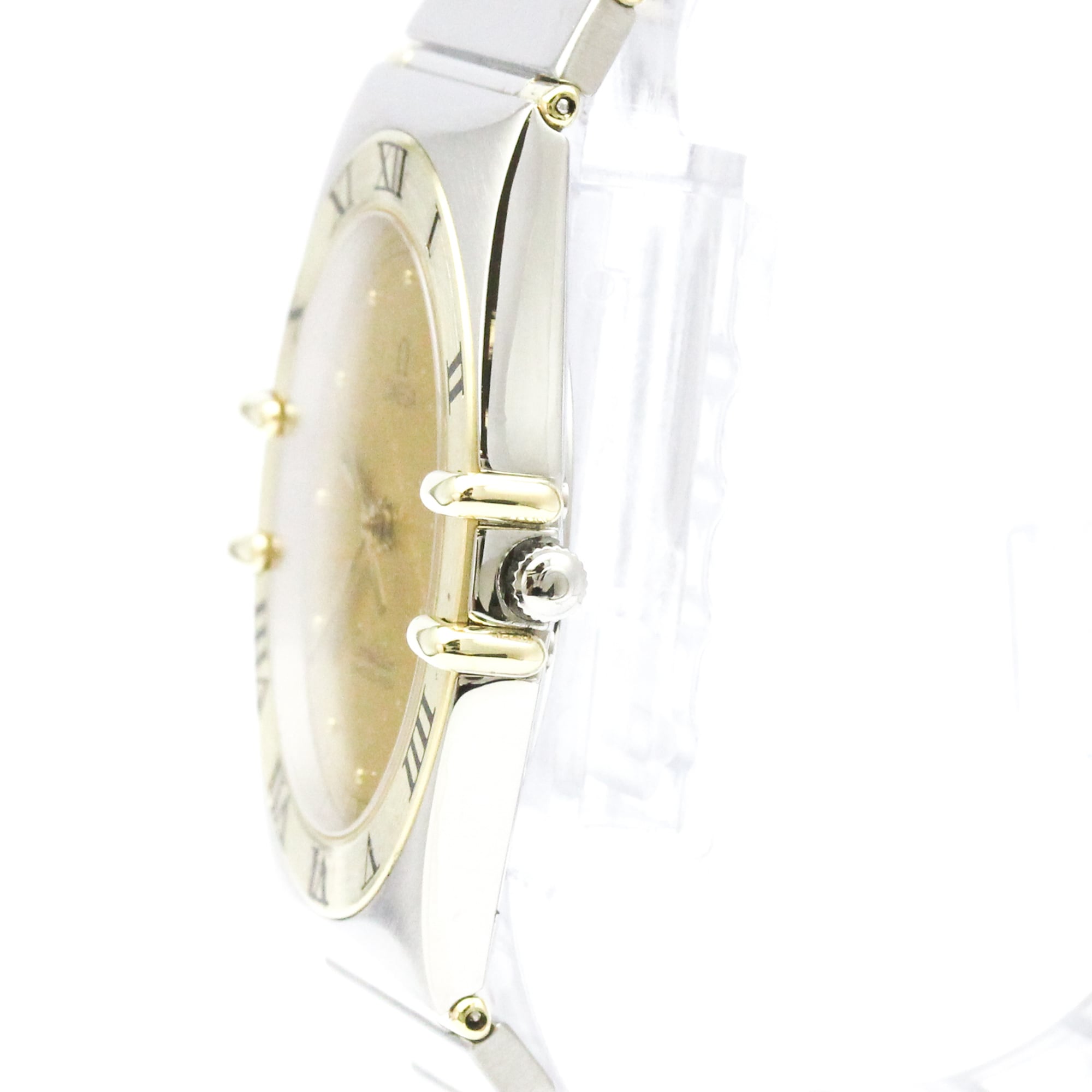 Montre pour homme OMEGA Constellation Or 18 carats en acier Quartz 398.0866