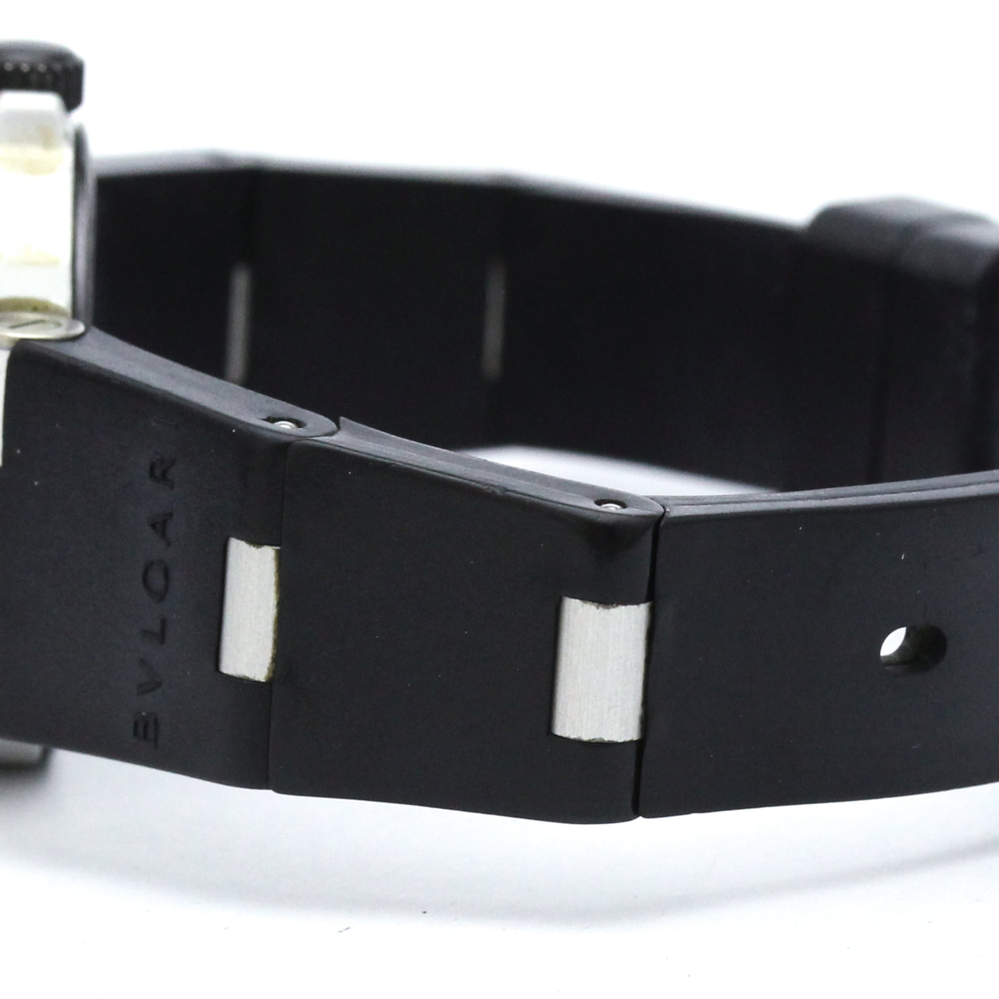 Montre Bvlgari Aluminium AL29TA, cadran argenté, 29 mm