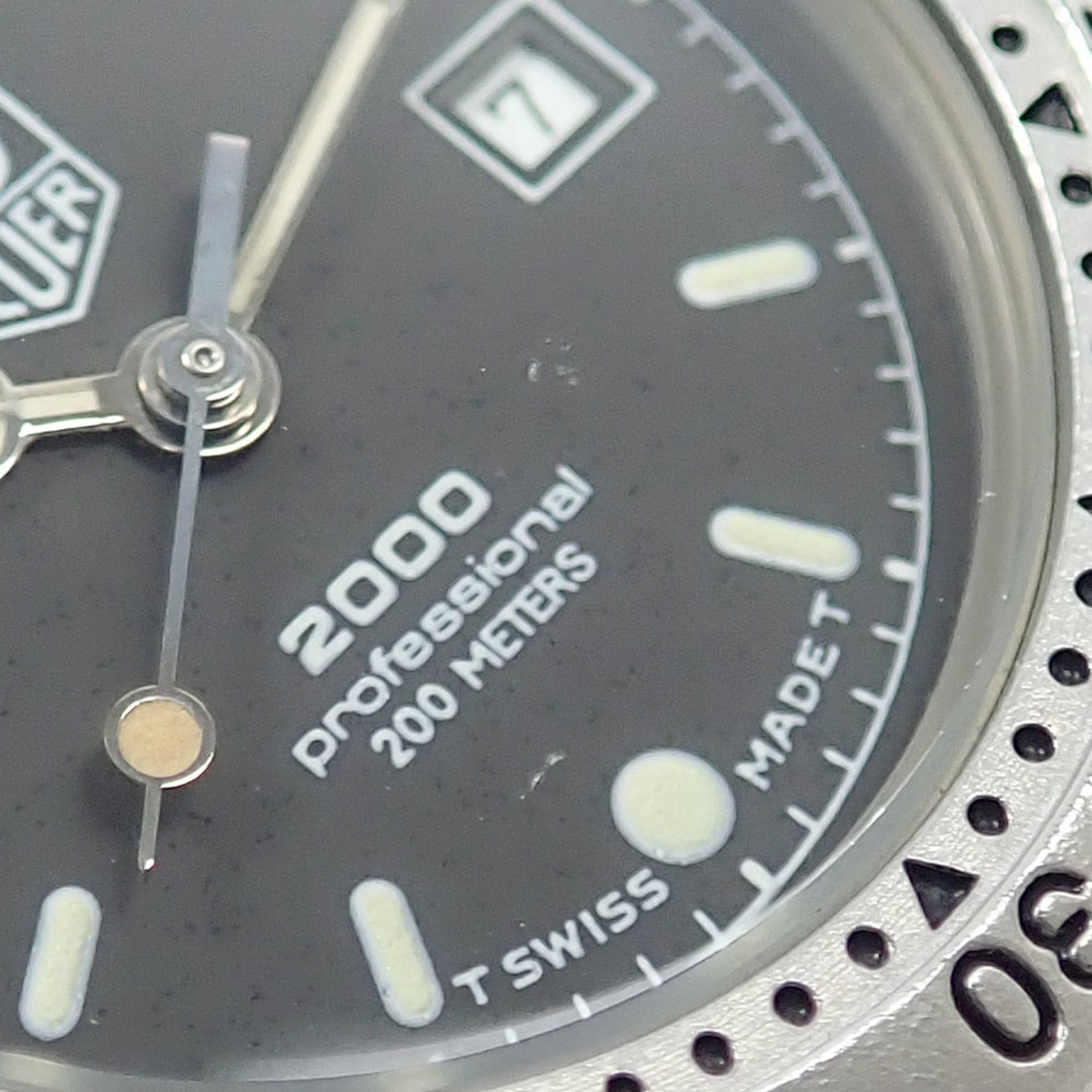 TAG Heuer Professional Boys' Quartz Stainless Steel 962.015 Battery-Powered 2000 Series Wo//.