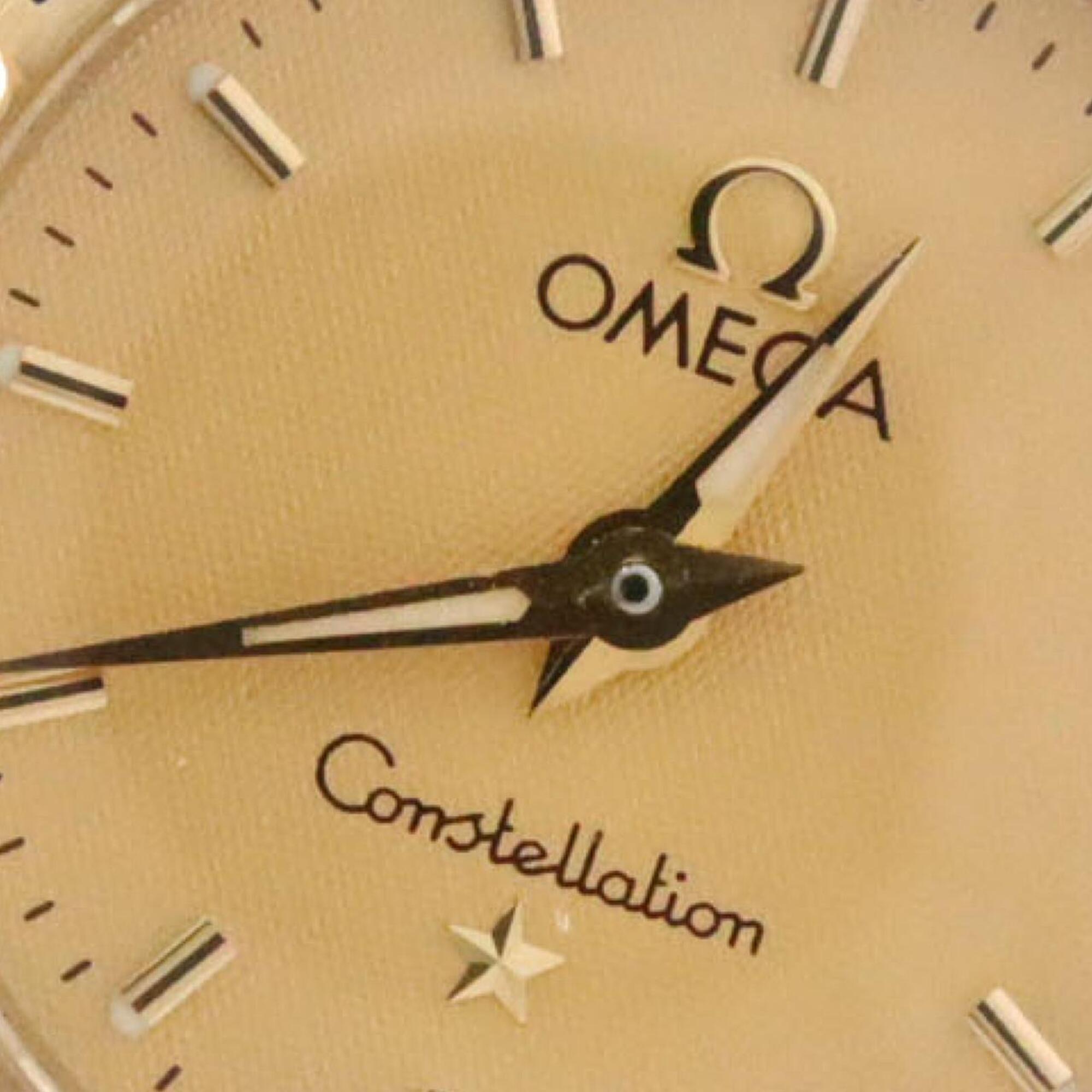 Omega Constellation 1262.1 Gold Dial 22mm Watch