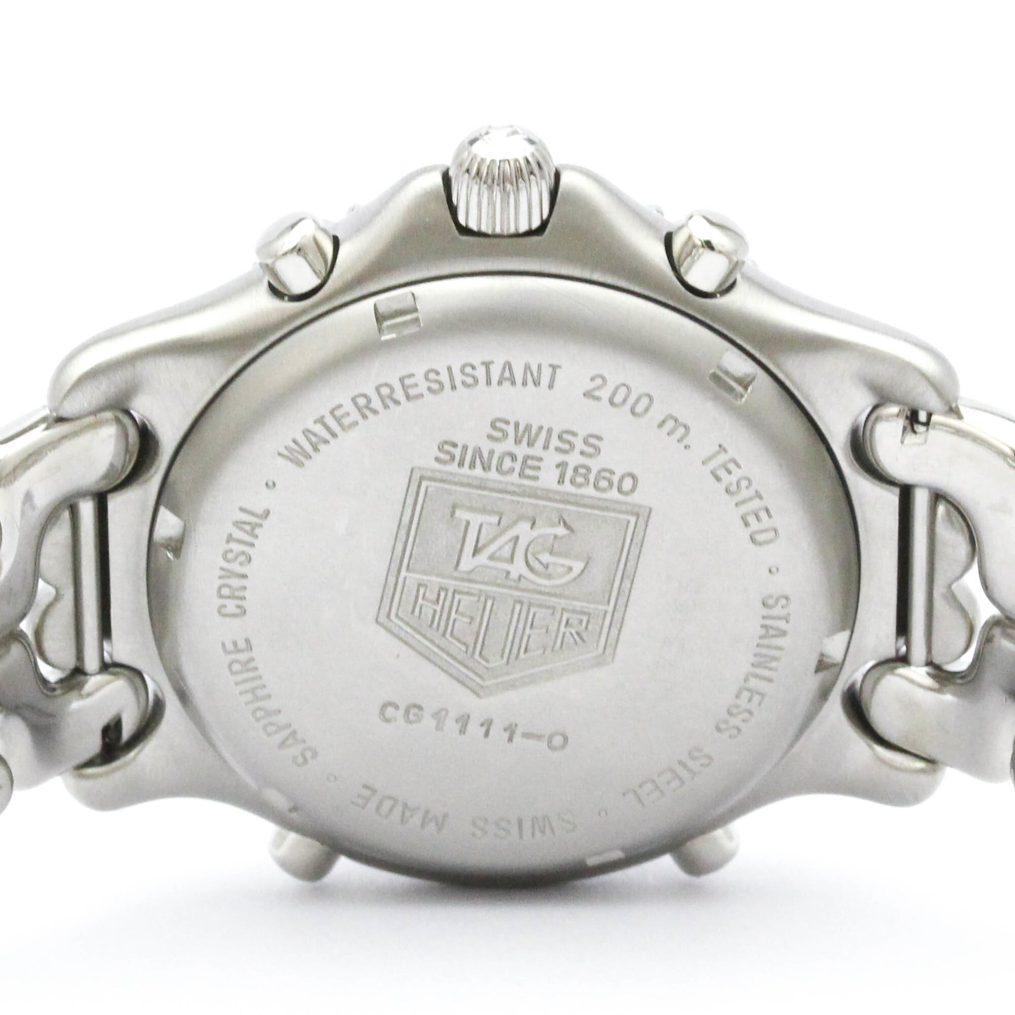 TAG HEUER Sel Chronograph 200M Herrenuhr aus Edelstahl Quarz CG1111