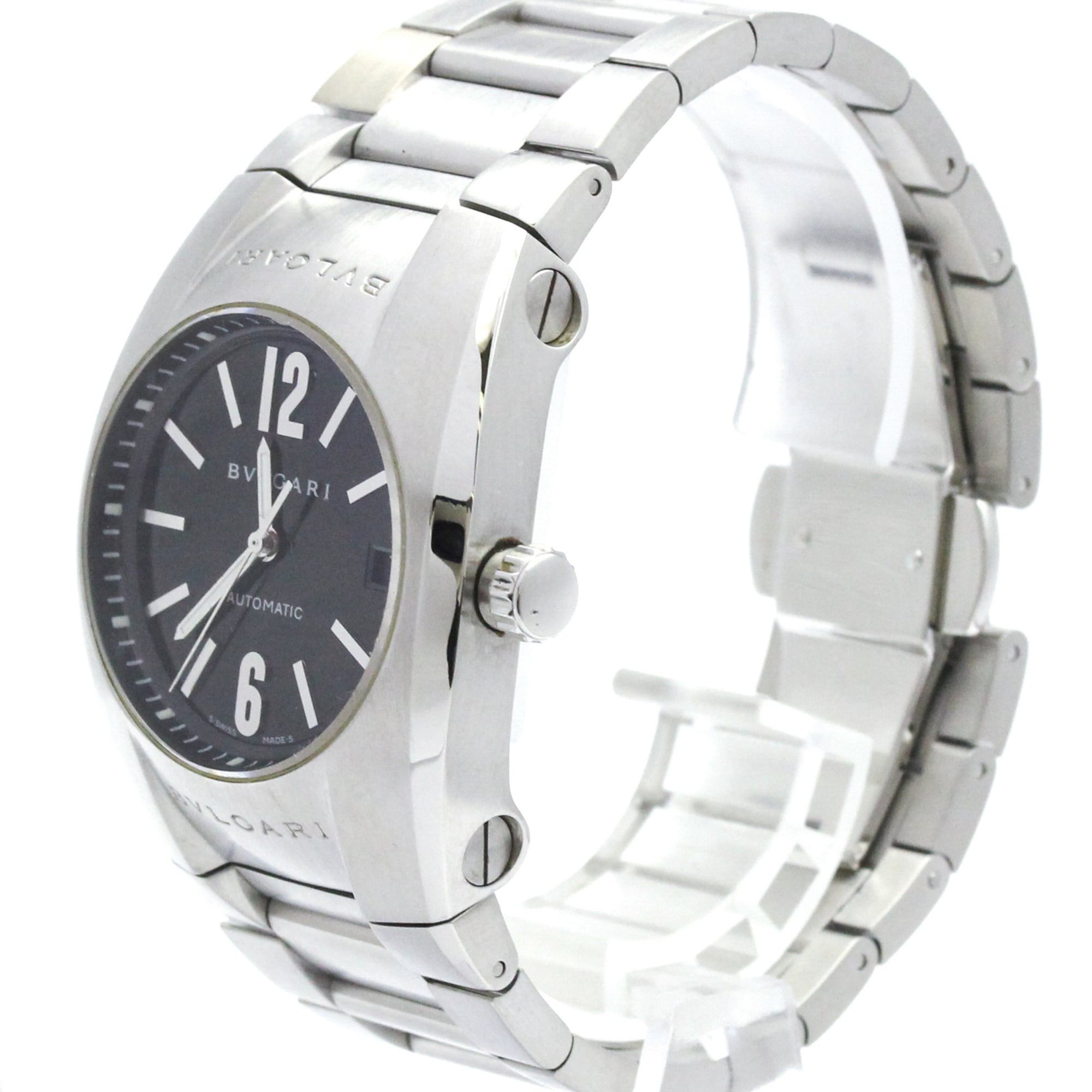 Bvlgari Ergon EG35S Schwarz Zifferblatt 35 mm Uhr