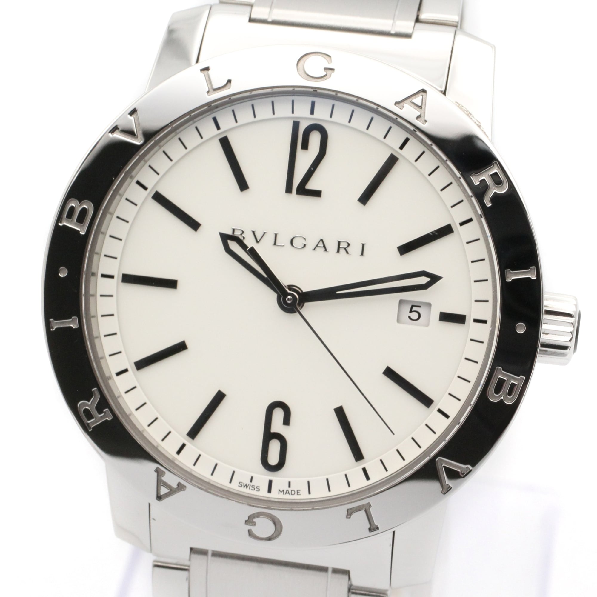 Bulgari BVLGARI Stainless Steel White BB41S