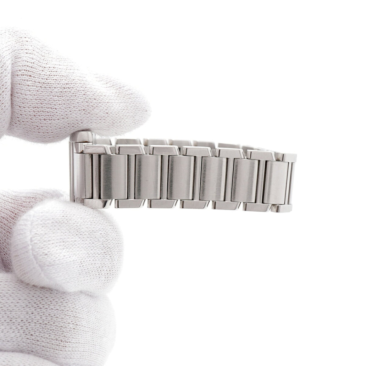 Cartier Tank Française SM W51008Q3 Elfenbein Zifferblatt 20 mm Uhr