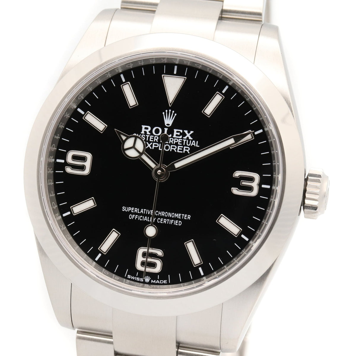 Rolex Explorer 224270 Schwarz Zifferblatt 40mm Uhr