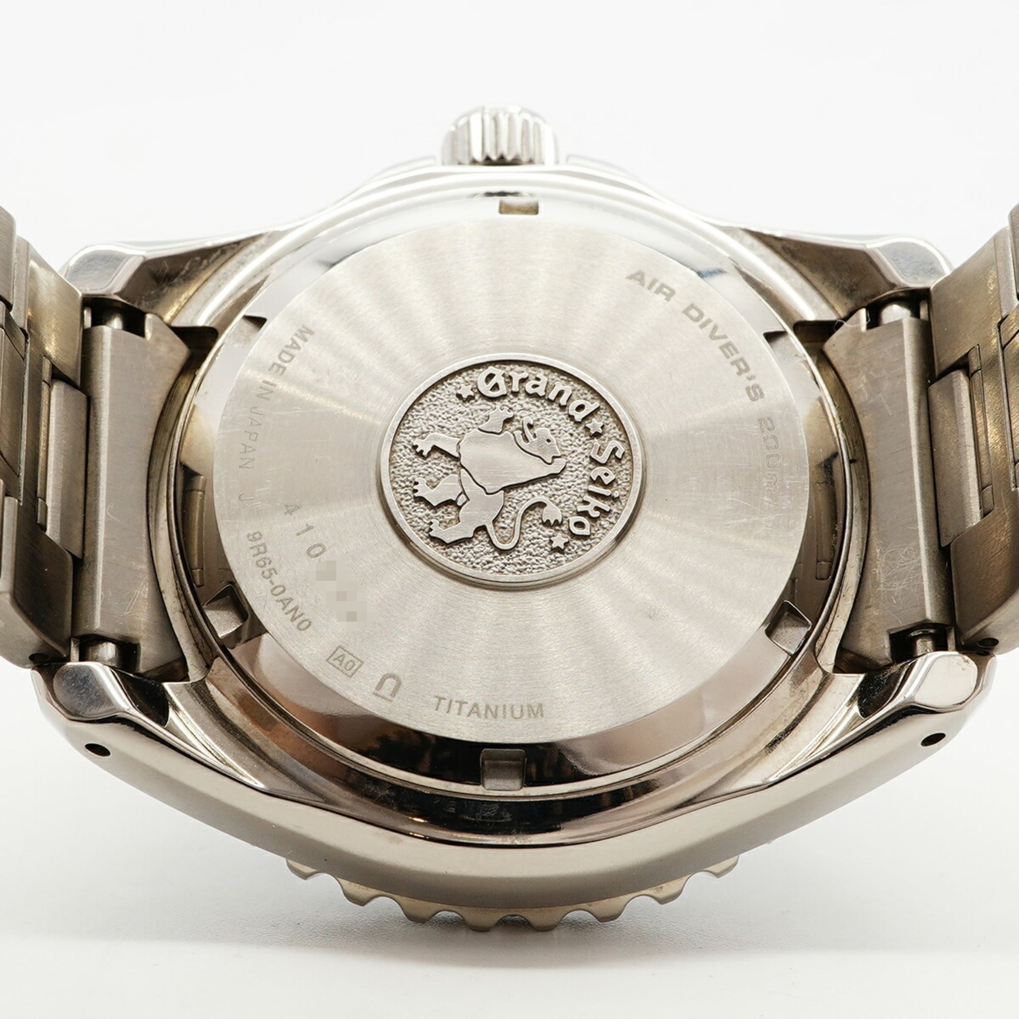 Grand Seiko Grand spring SBGA031/9R65-0AN0 Black Dial 44mm Watch