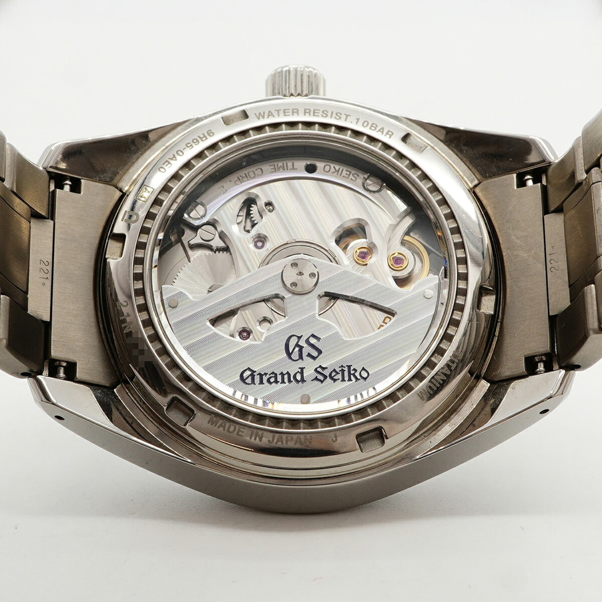 Seiko Grand Snow White SBGA211 9R65-0AE0 Dial