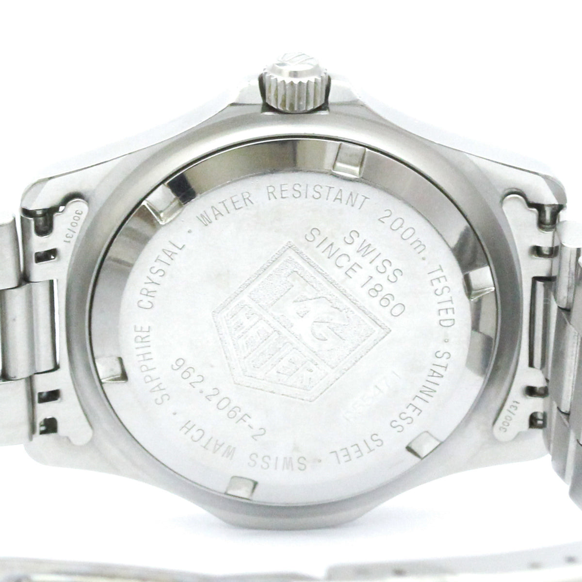 TAG Heuer 2000 Series 962.206 Silver Dial 38mm Watch