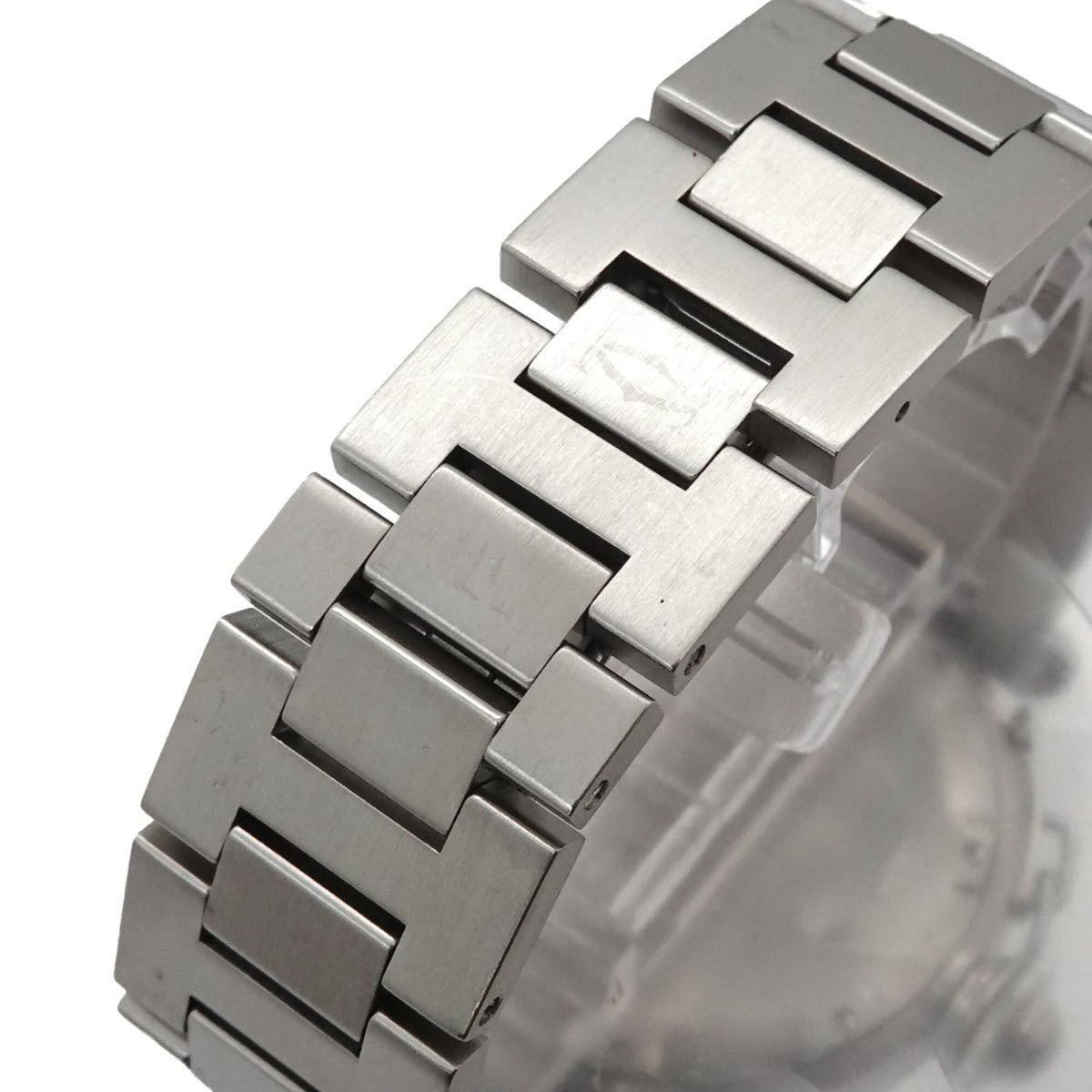 Cartier Pasha C Meridian GMT W31078M7 Silber Zifferblatt 35 mm Uhr