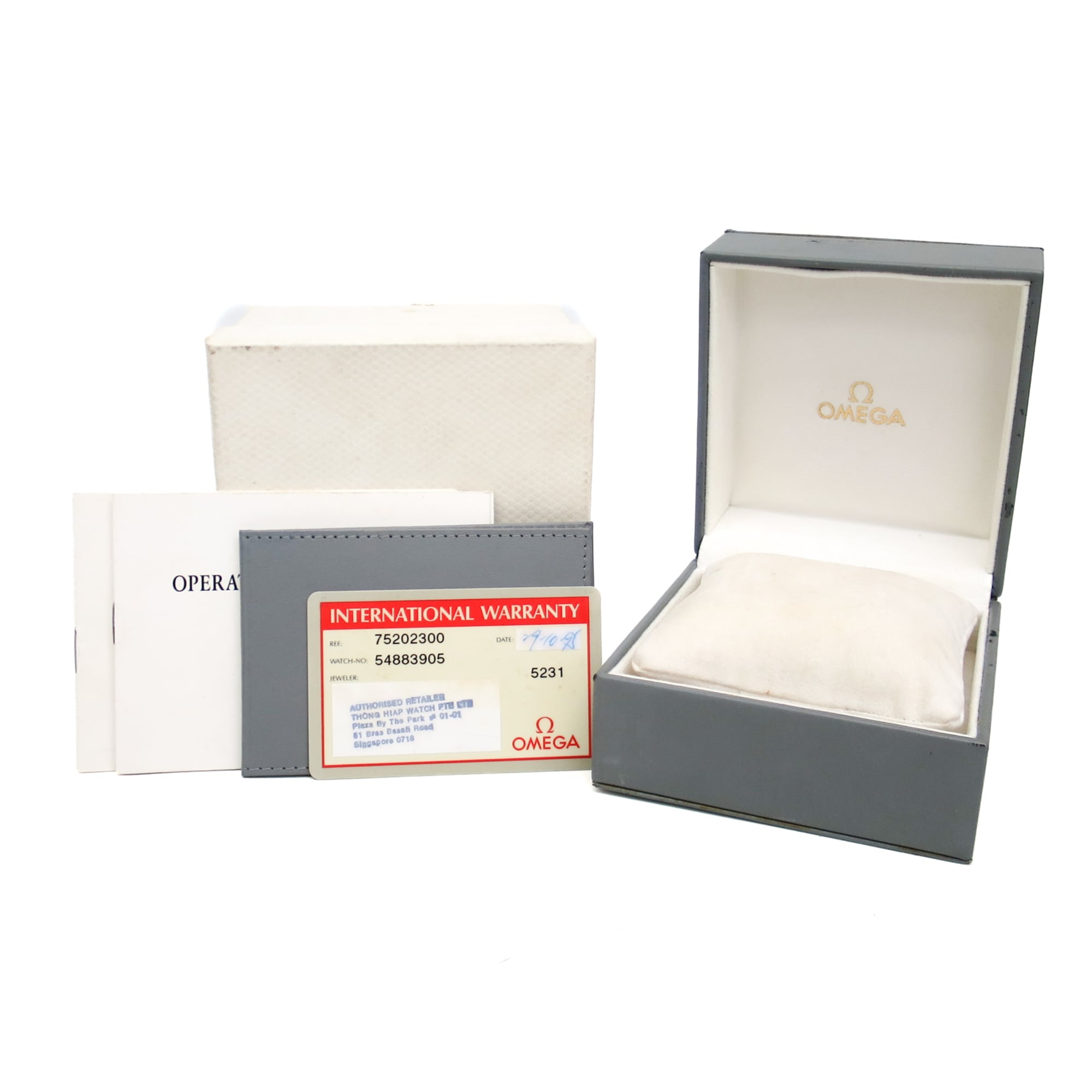 Omega De Ville 7520.23 White Dial 33mm Watch