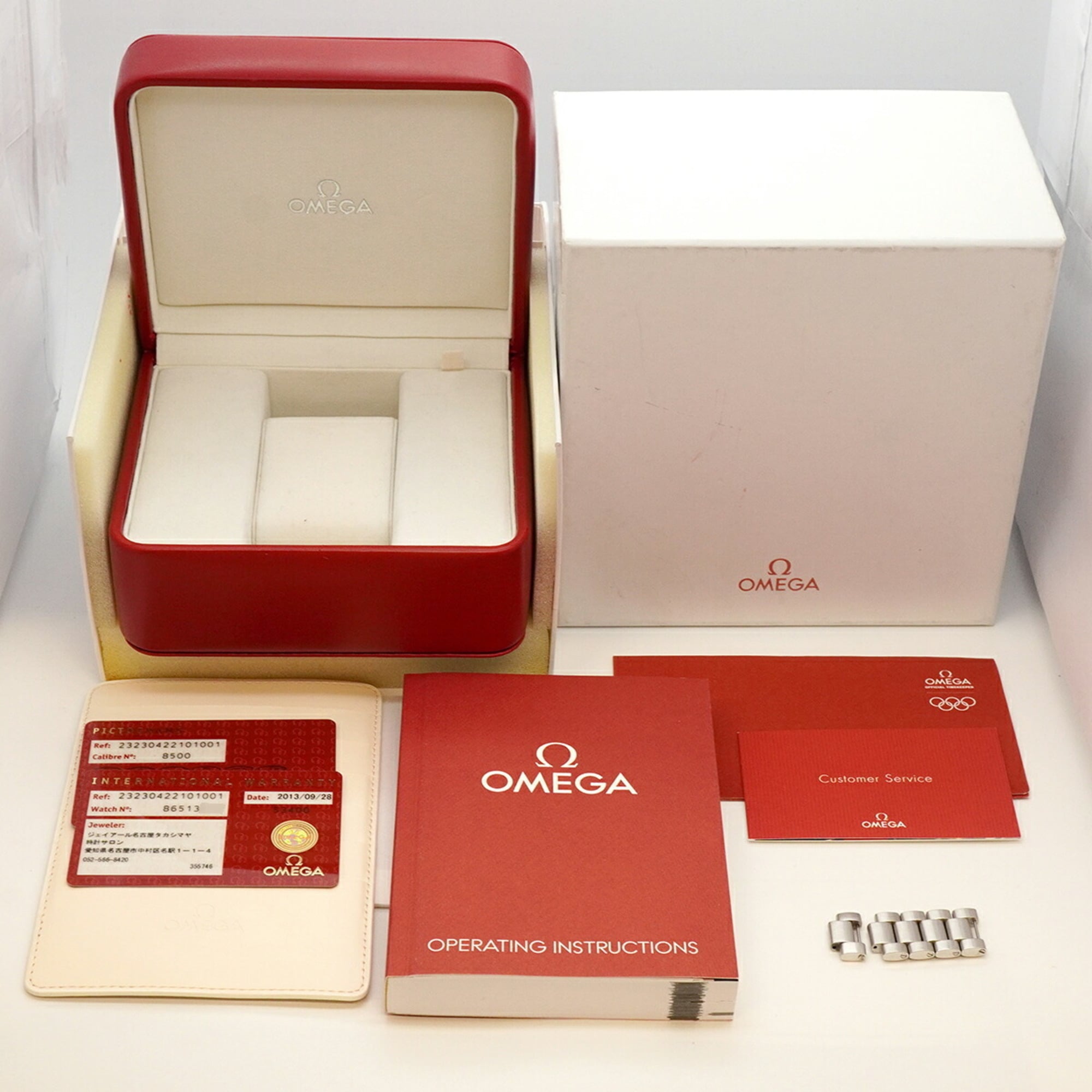 Omega Seamaster Planet Ocean 232.30.42.21.01.001 Herrenuhr Schwarz Zifferblatt