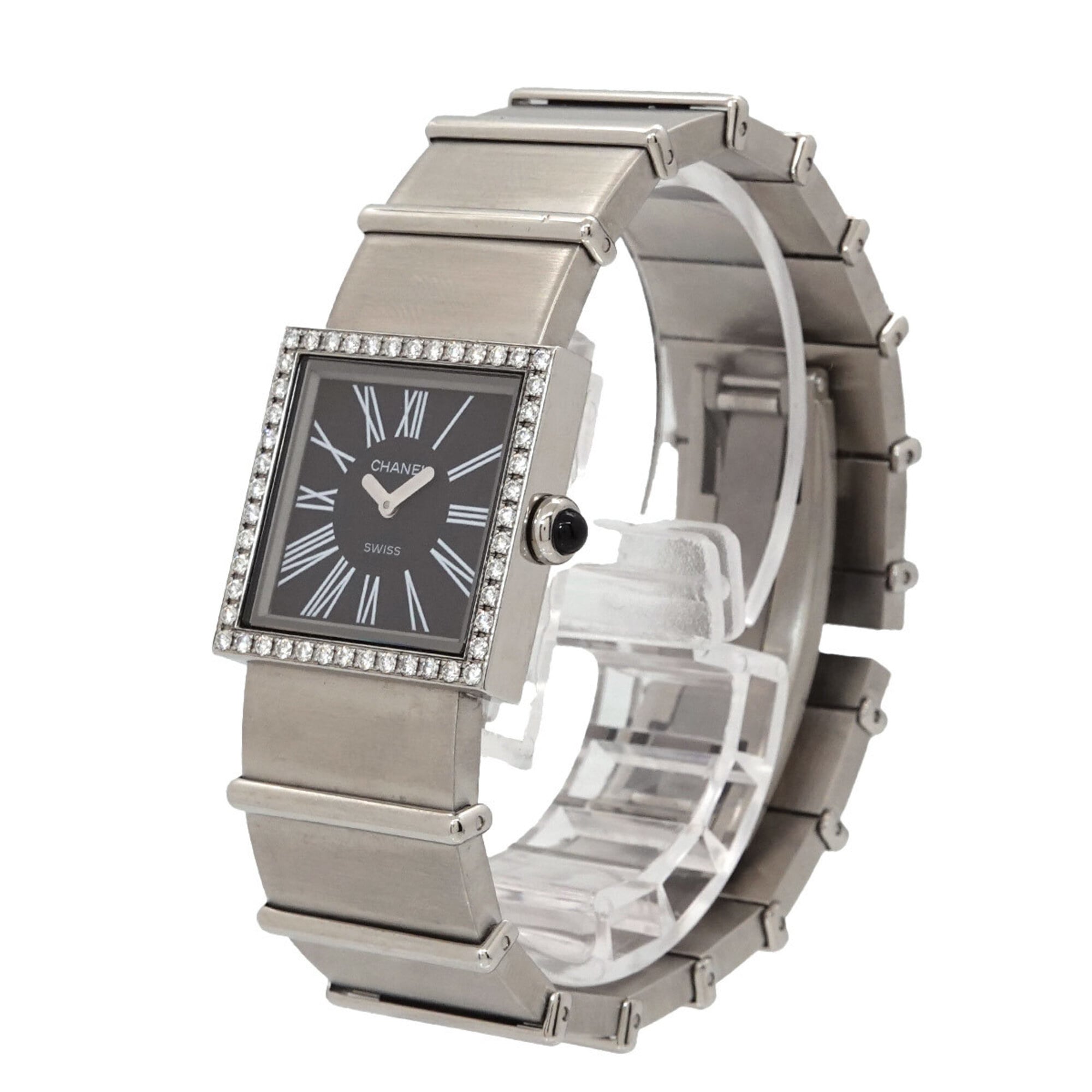 Chanel Mademoiselle H0875 Black Dial 23mm Watch