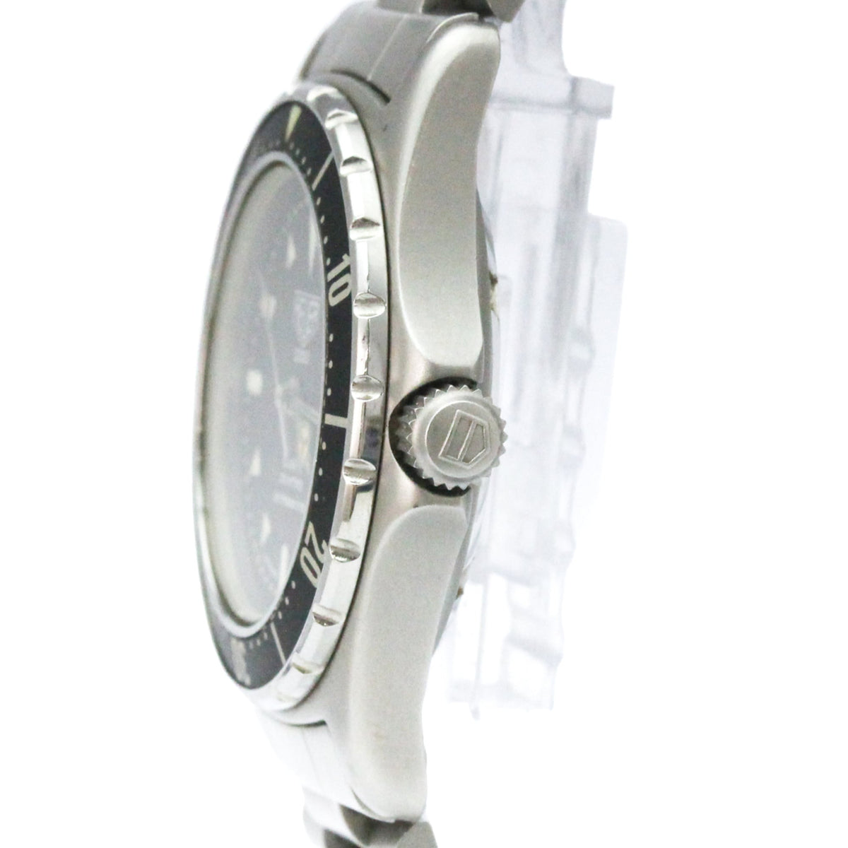 TAG Heuer Professional 973013 Horloge met zwarte wijzerplaat, 34 mm