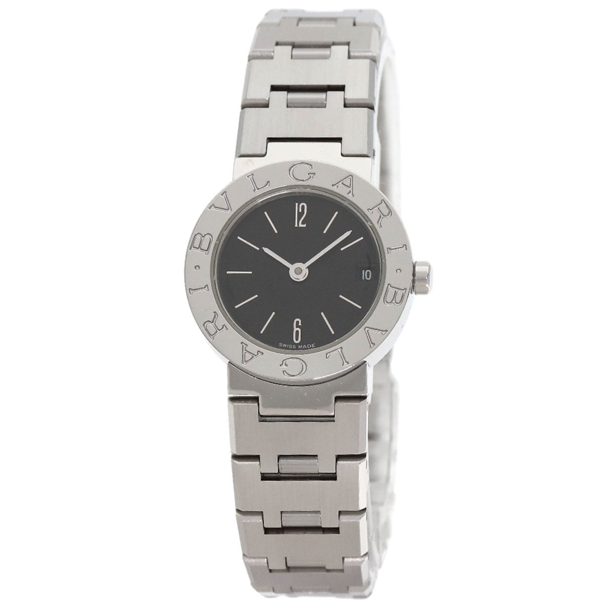 Bvlgari Bvlgari Bvlgari horloge met zwarte wijzerplaat, 23 mm