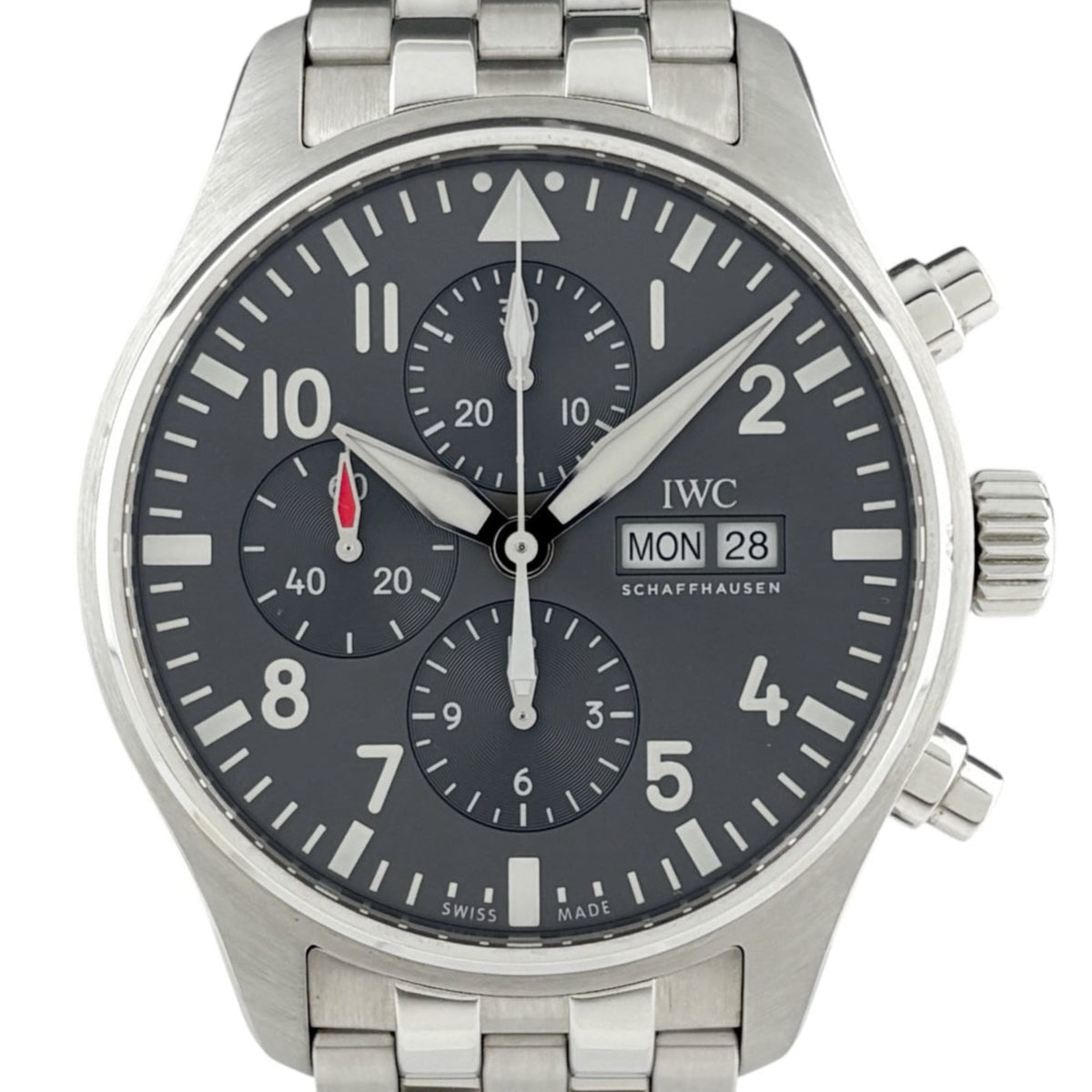 IWC Pilot's Spitfire IW377719 Gray Dial 43mm Watch