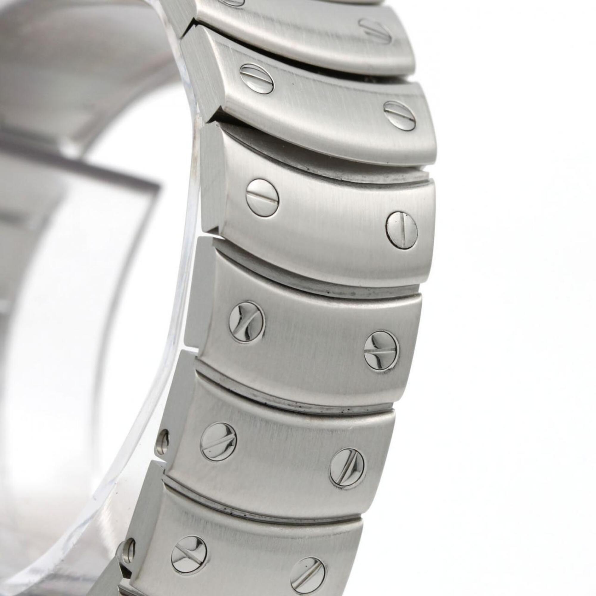 Montre Cartier Santos Rond MM W20027K1 en acier inoxydableQuartz