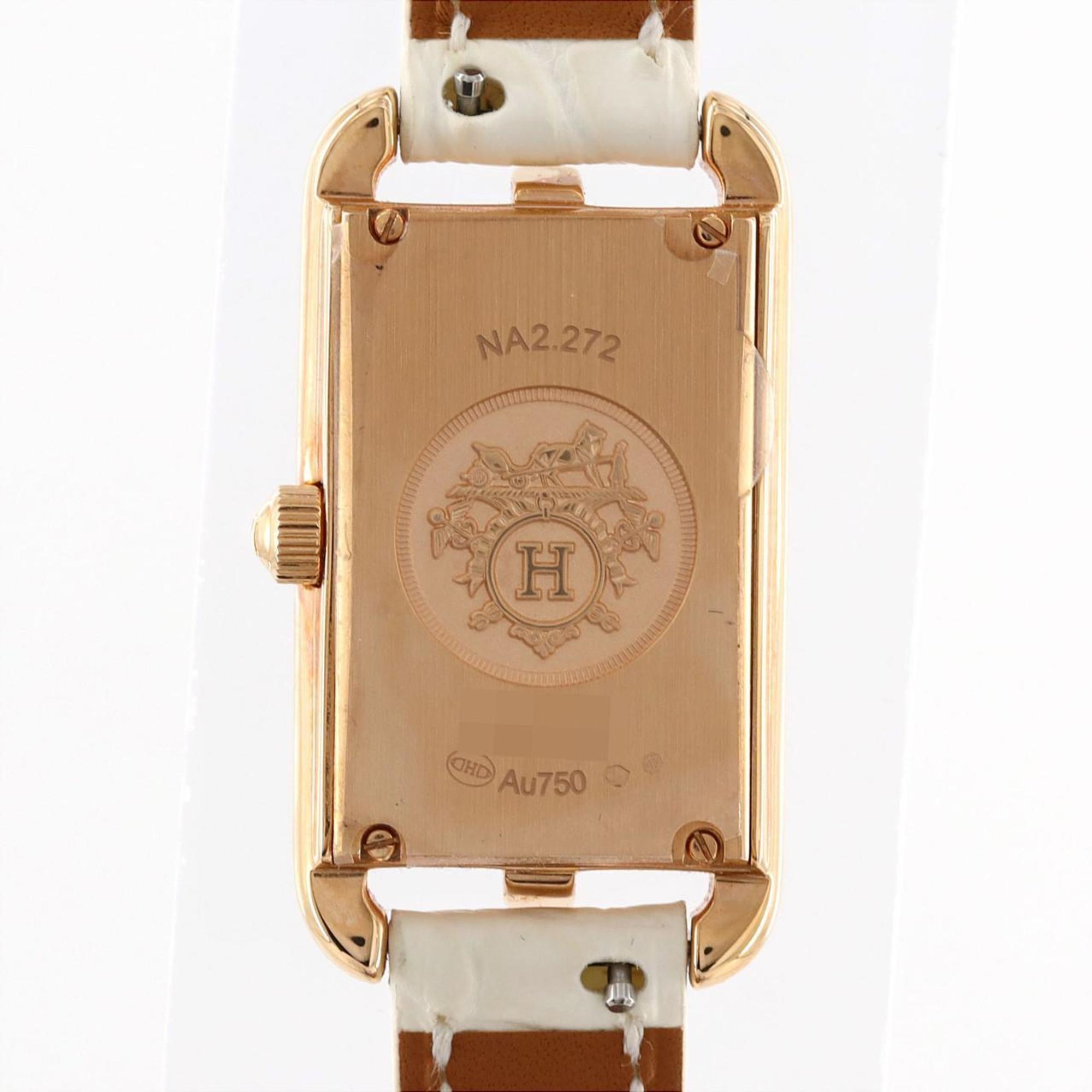 Hermes Nantucket PG D・2P NA2.272 PG・RG polshorloge, quartz