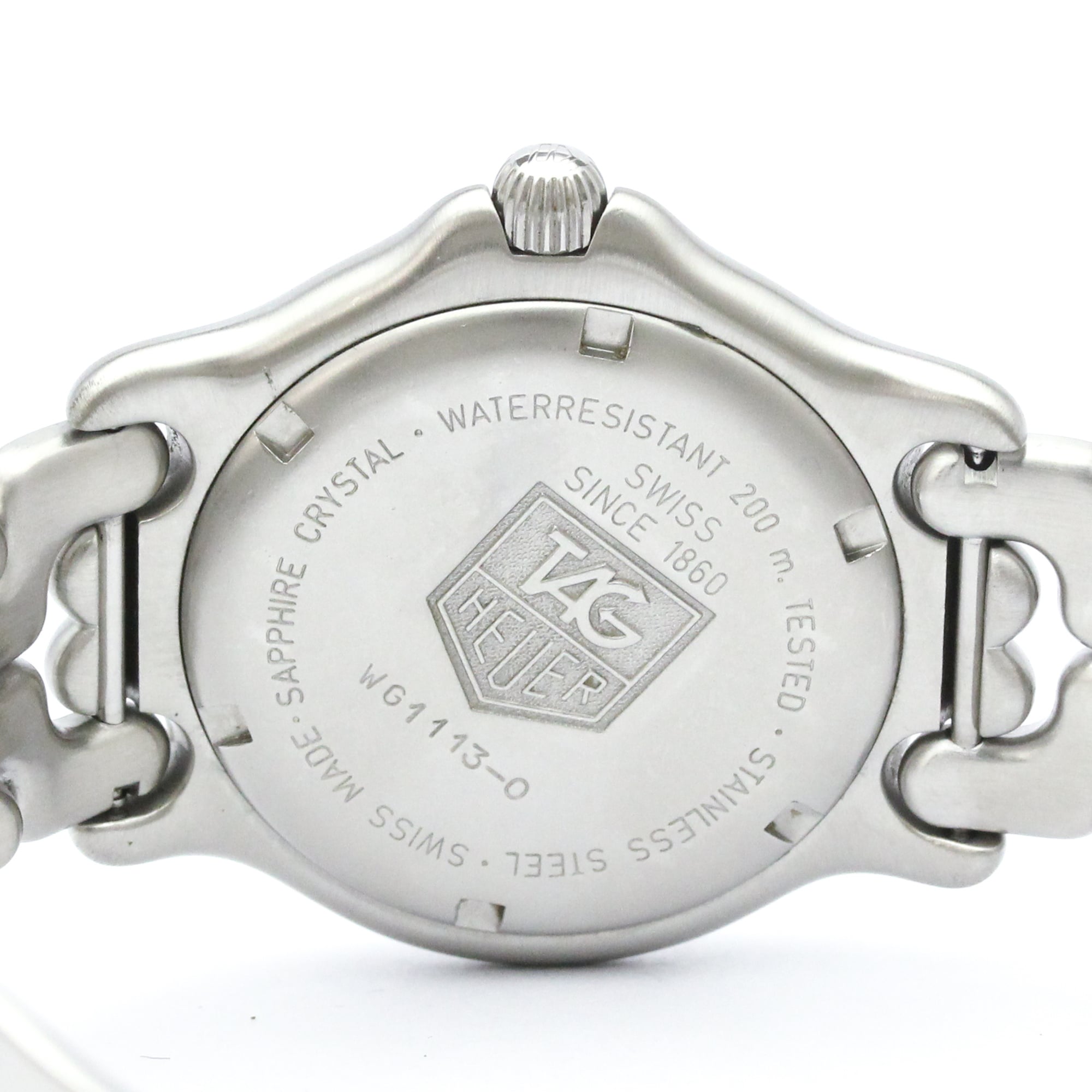 TAG HEUER Sel Professional 200M Steel Quartz Mens Watch WG1113 Polished
