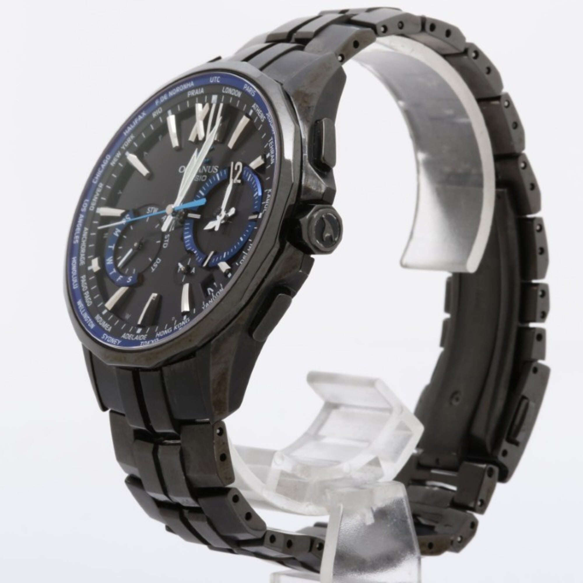 CASIO Oceanus Manta OCW-S3400B-1AJF Black Titanium Men's Analog Watch