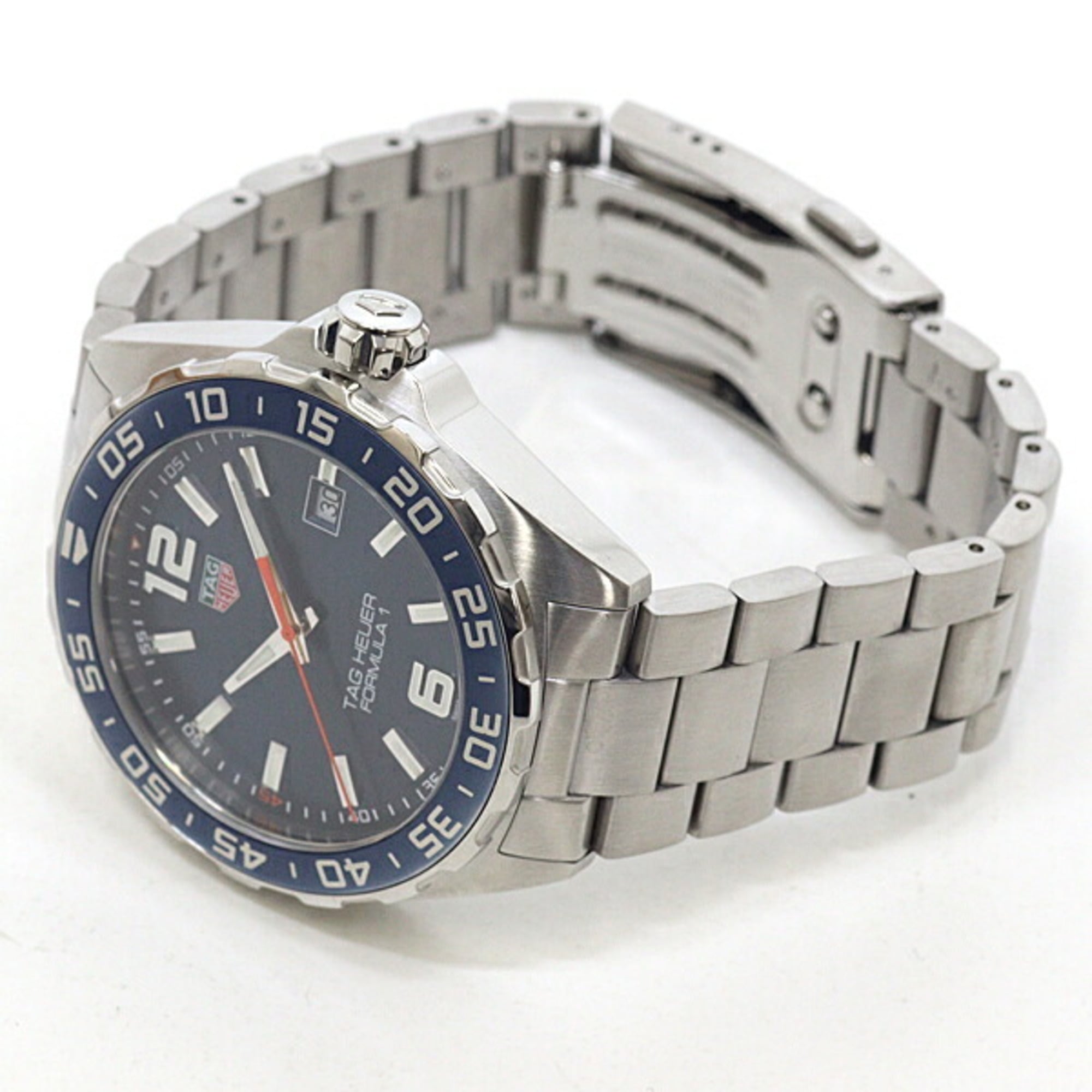TAG Heuer Men's Watch Formula 1 WAZ1010 Blue Dial Quartz Finished