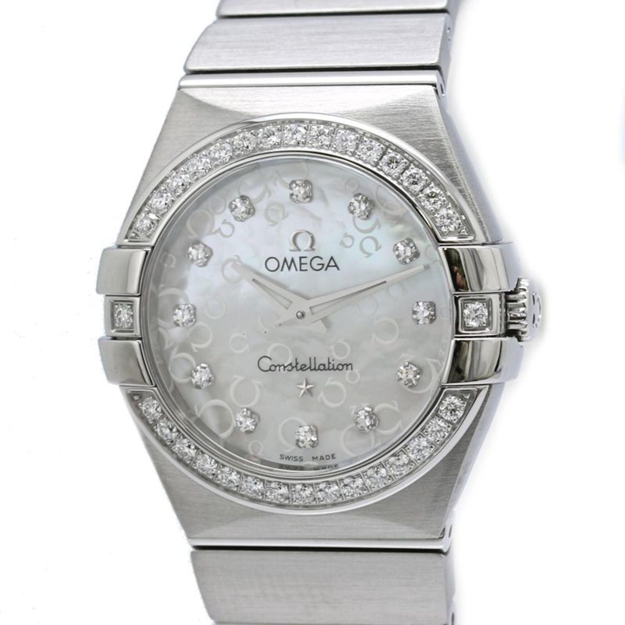 Omega Constellation 123.15.27.60.55.005 White Dial 27mm Watch