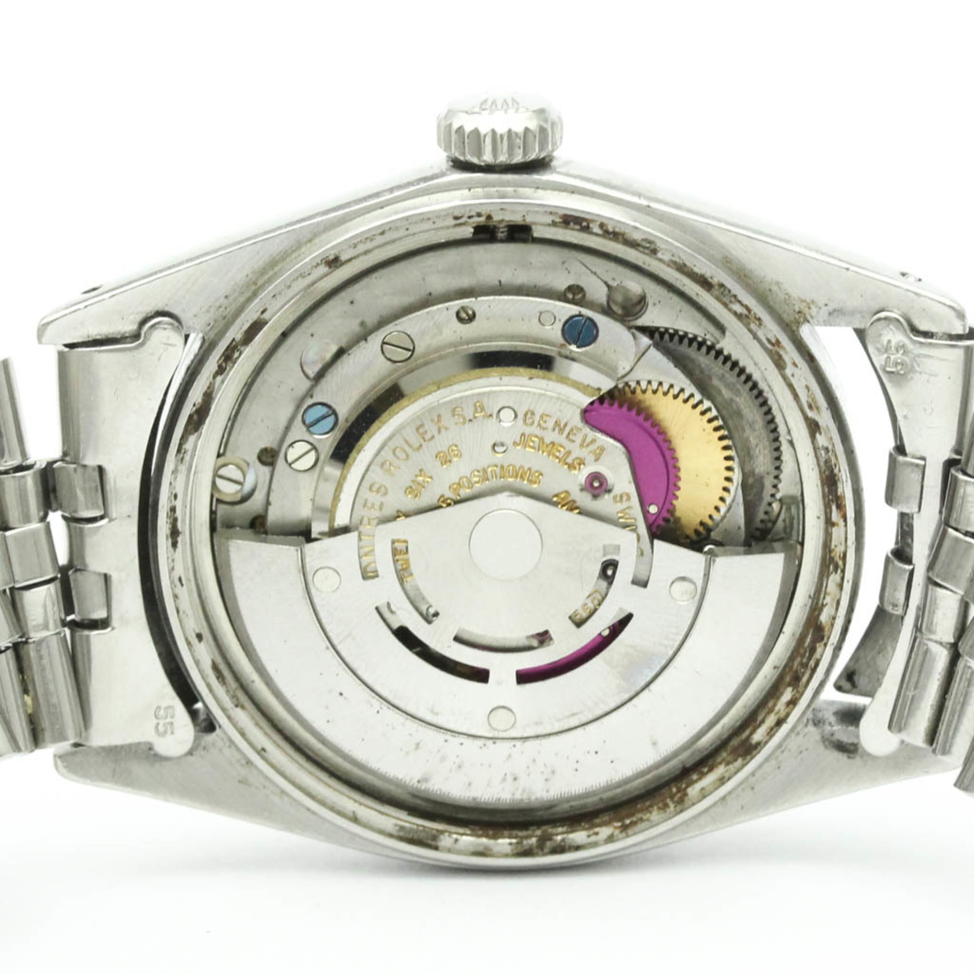ROLEX Datejust 1603 Herrenuhr aus Edelstahl Automatik Vintage