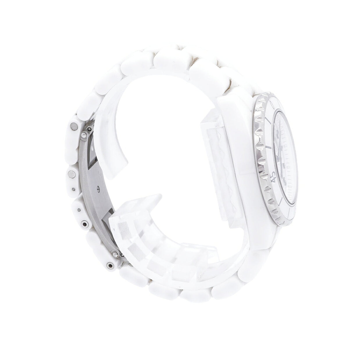 Chanel J12 H0968 Weiß Zifferblatt 34 mm Uhr