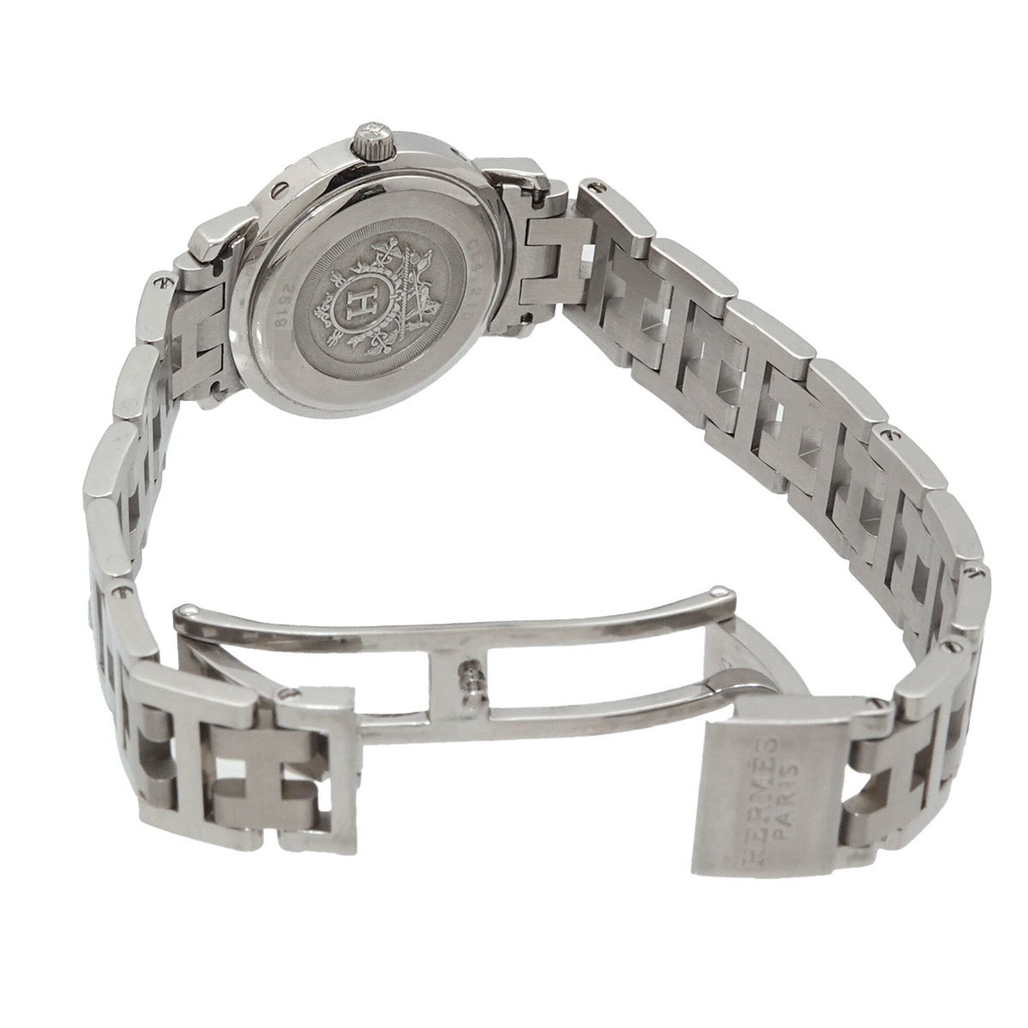 Hermes Clipper CL4.210 White Dial 24mm Watch
