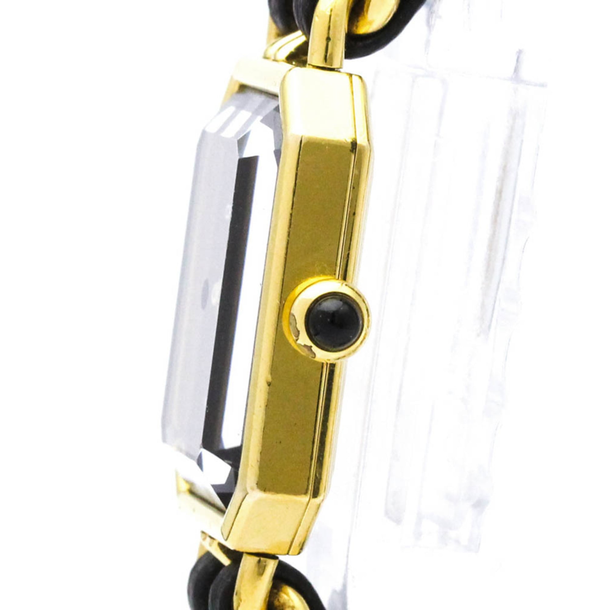 CHANEL Premiere, maat L, verguld kwarts dameshorloge H0001