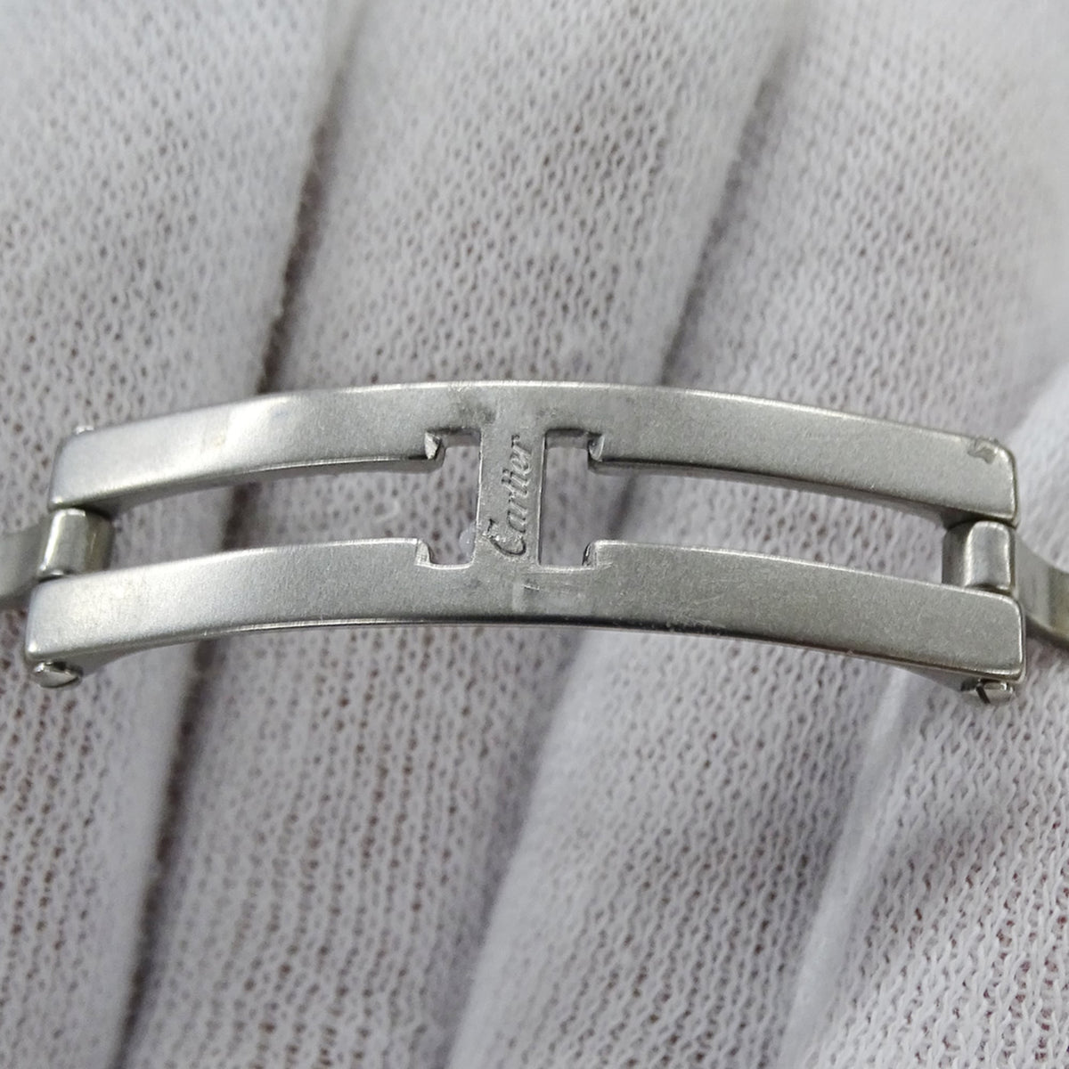 Cartier Tank Française SM W51008Q3 Elfenbein Zifferblatt 20 mm Uhr