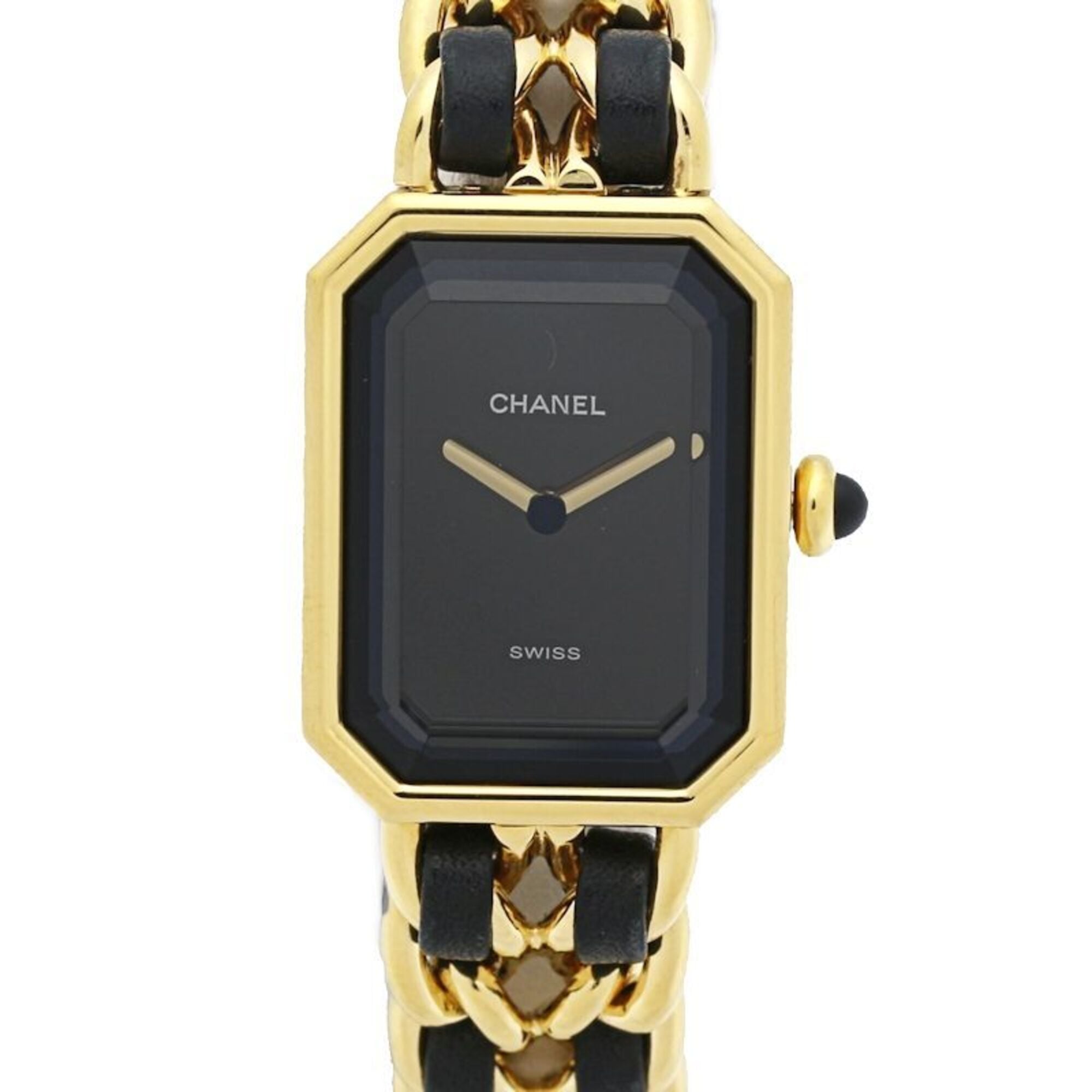 Chanel Premiere H0001 483011001 Black Dial 20mm Watch