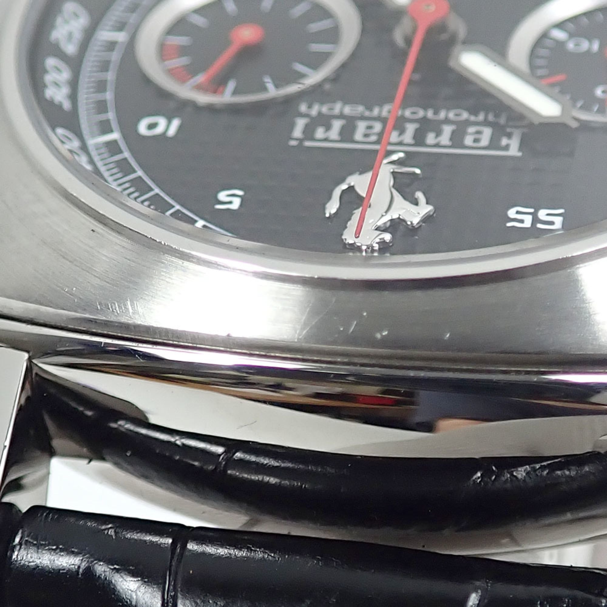 Panerai Ferrari Gran Turismo Automatic Stainless Steel Leather Strap FER00018 (Automatic )